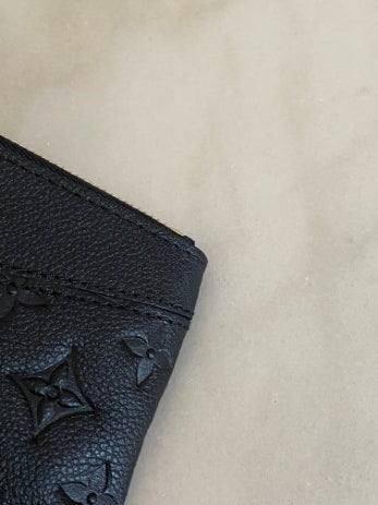 Louis Vuitton Black Monogram Empreinte Daily Pouch-Pouch-Louis Vuitton-The Closet Egypt