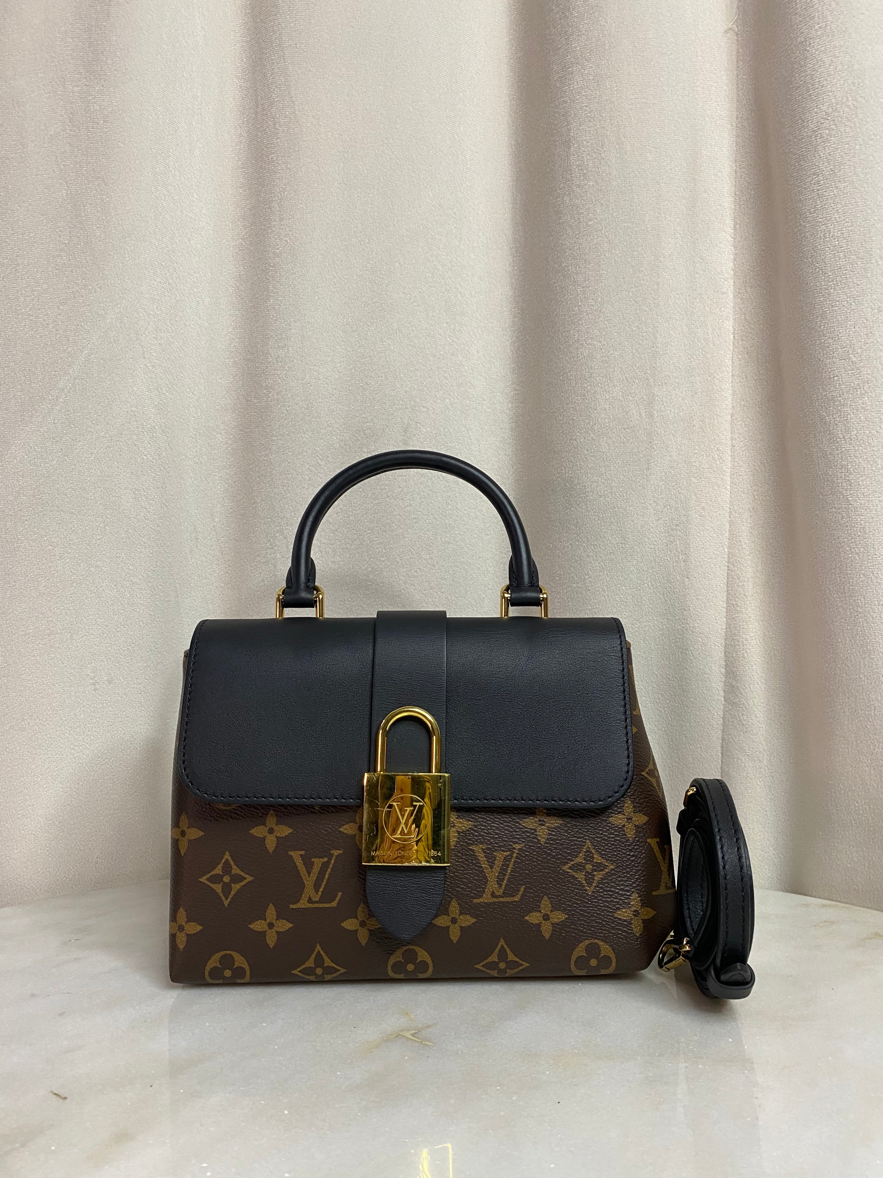 Louis Vuitton Monogram Black Locky BB Bag-handbag-Louis Vuitton-The Closet Egypt