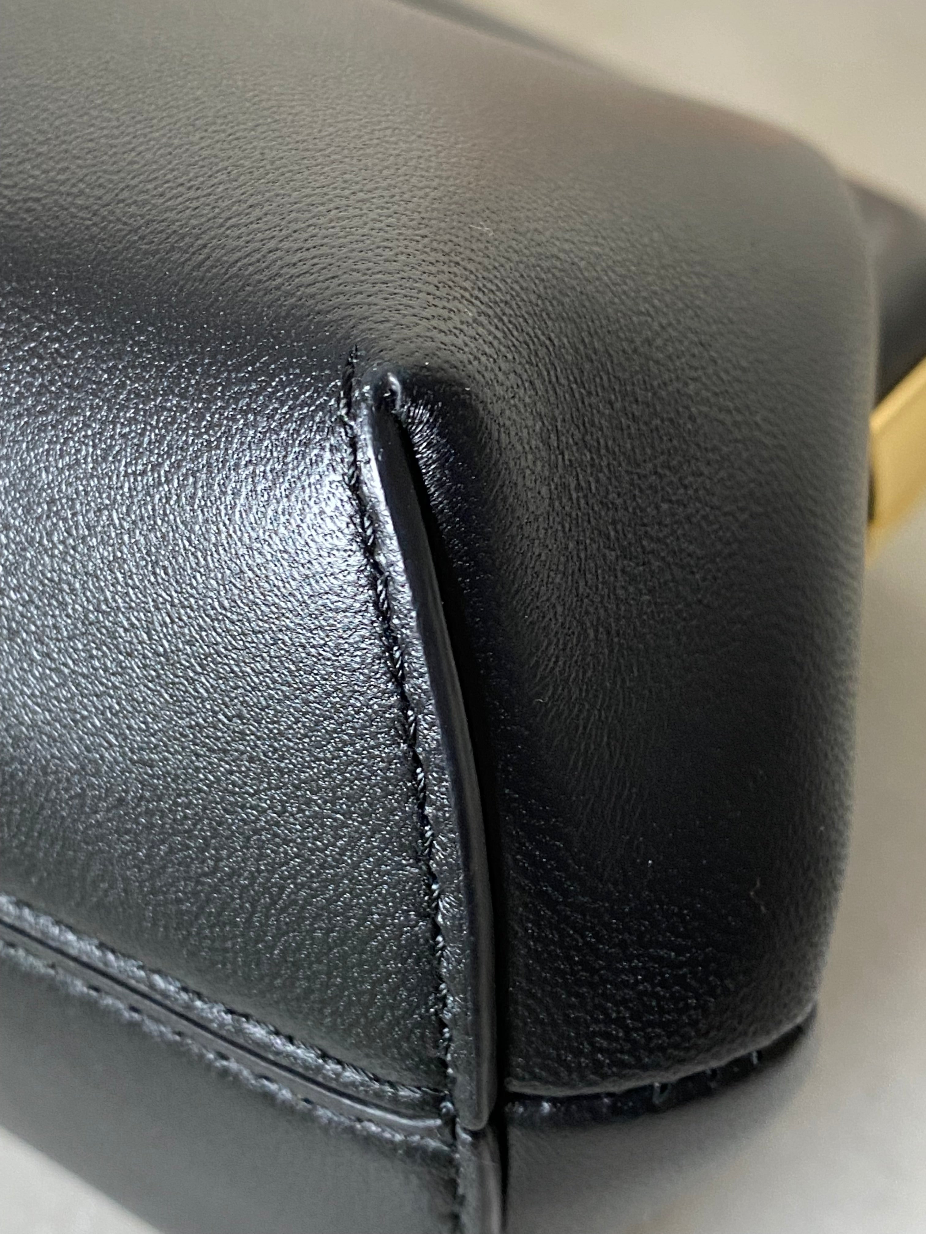 Fendi Black First Small Bag W/ Strap-handbag-Fendi-The Closet Egypt