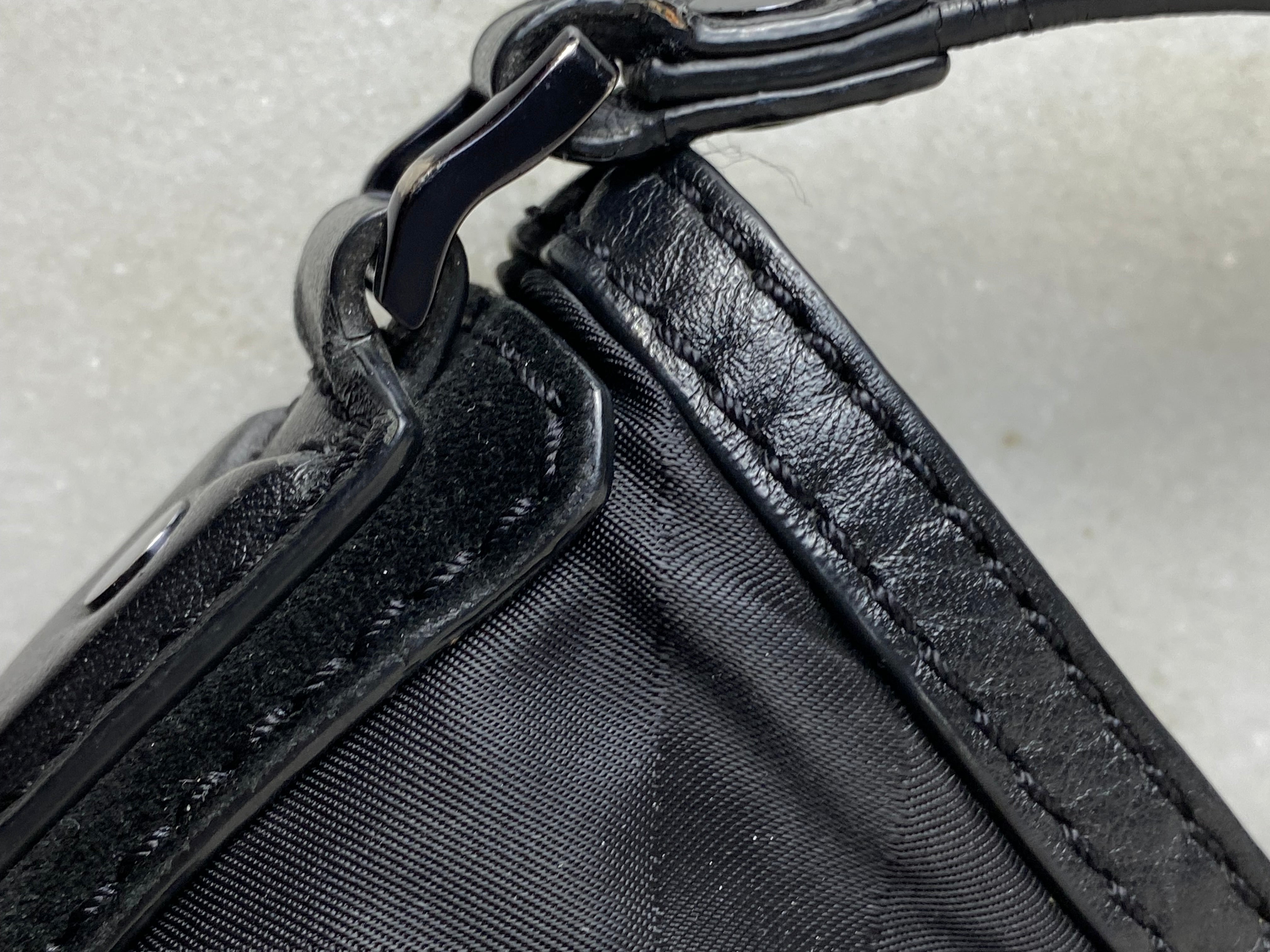 Burberry Black Smocked Check Crossbody Bag-handbag-Burberry-The Closet Egypt