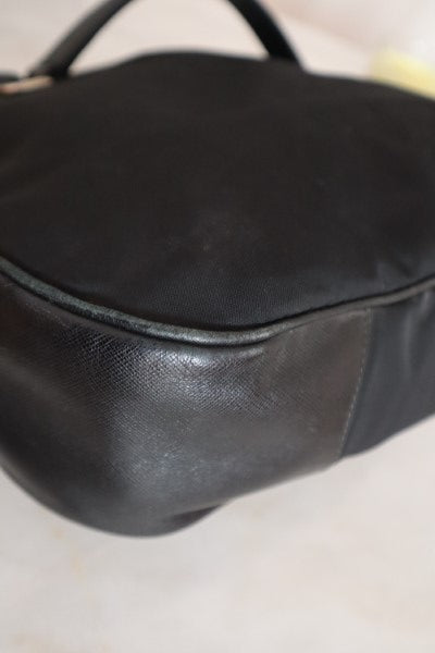 Prada Black Nylon Hobo Bag-handbag-Prada-The Closet Egypt