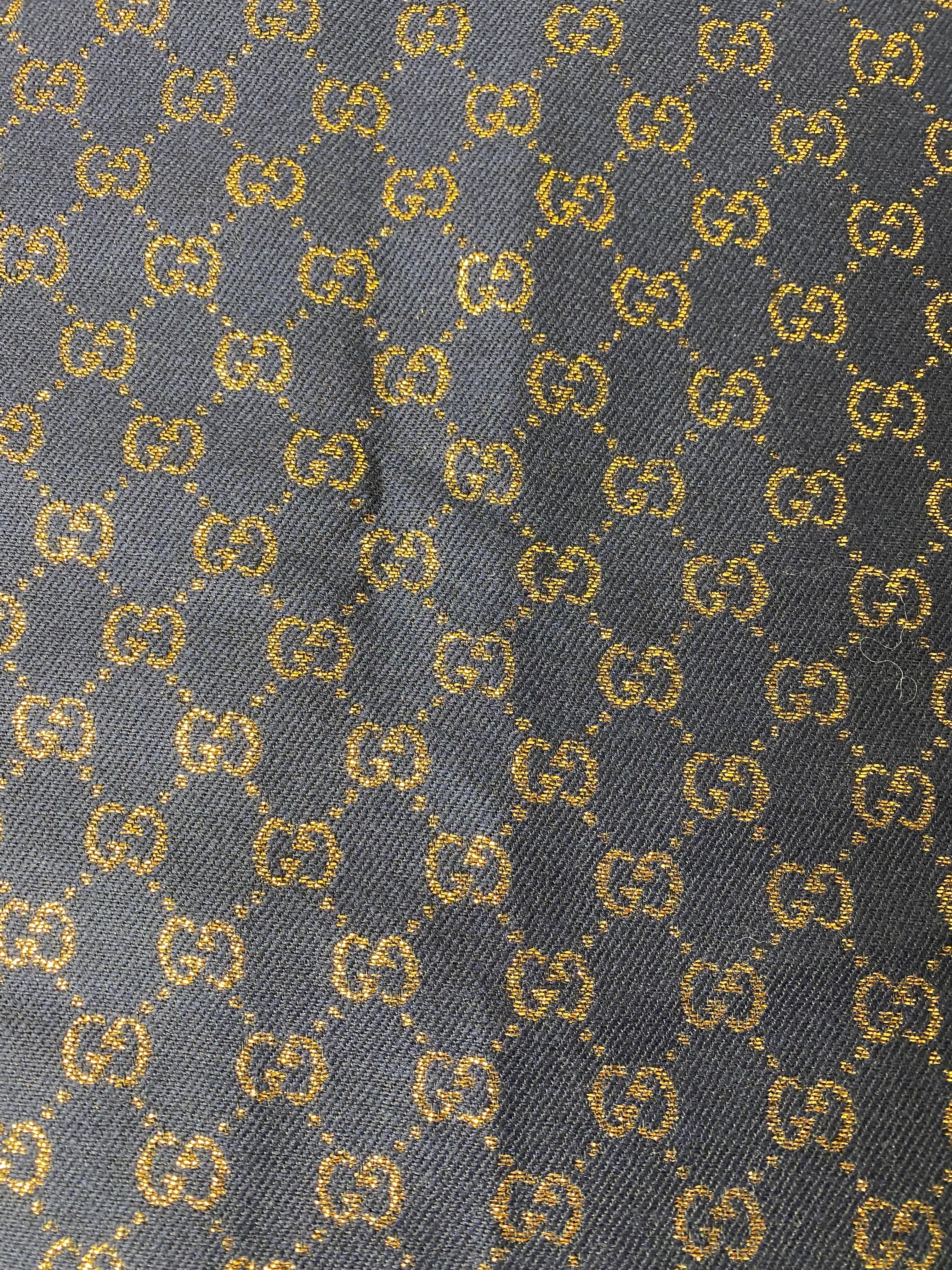 Gucci Bicolor GG Wool Scarf-Scarf-Gucci-The Closet Egypt