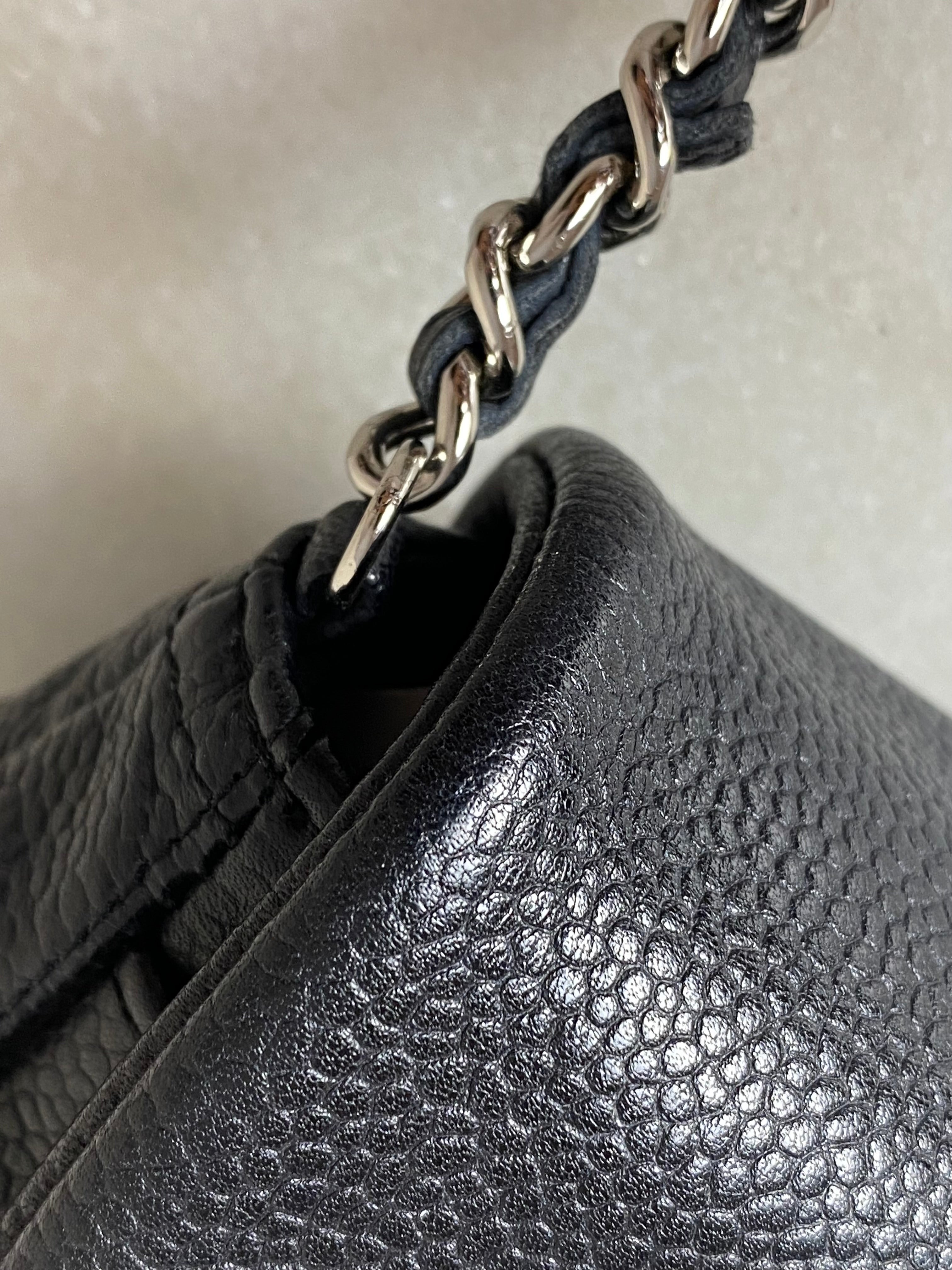 Chanel Black CC Half Moon WOC-Wallet Chain-Chanel-The Closet Egypt
