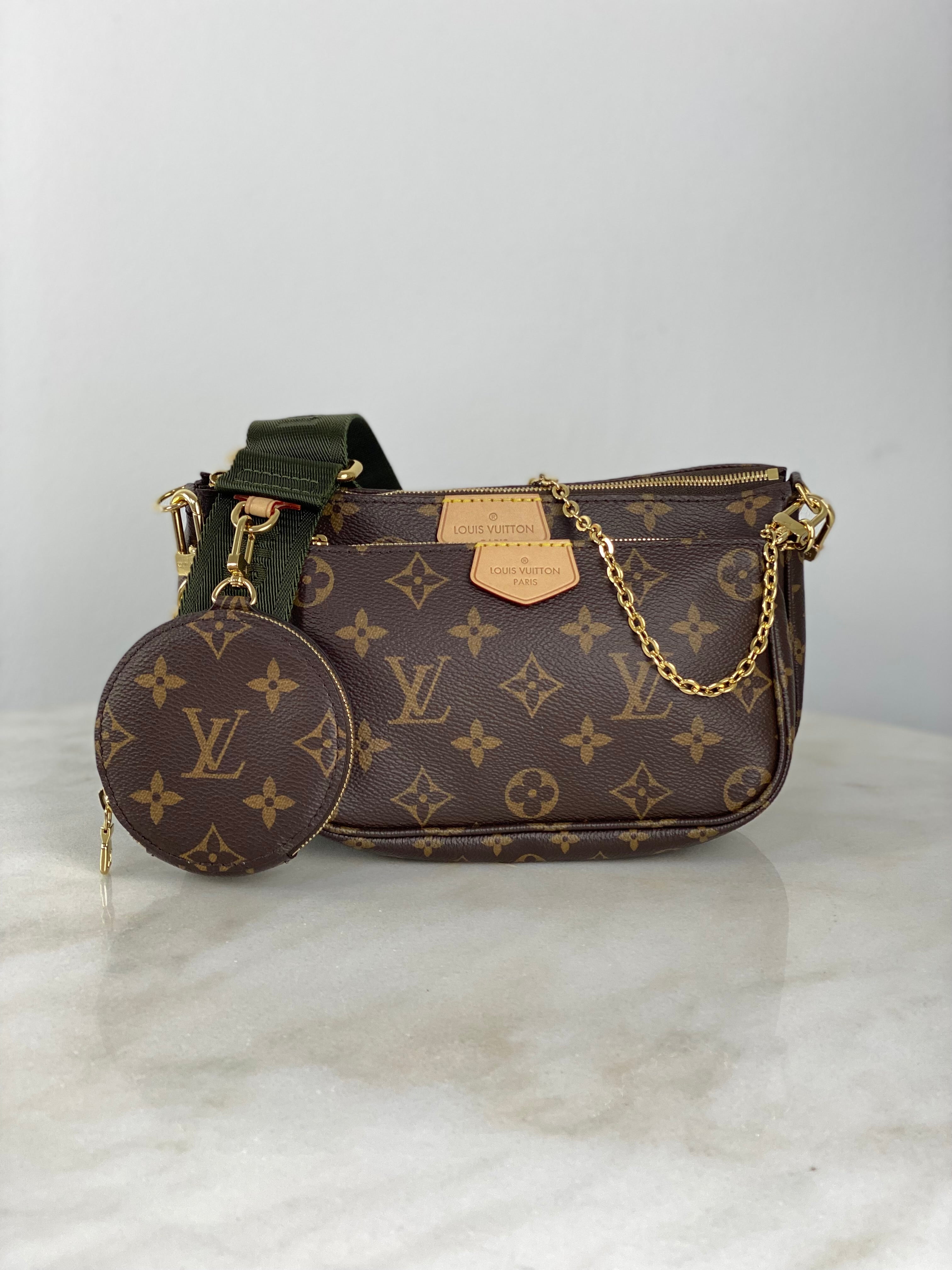 Louis Vuitton Monogram Multi Pochette with Chain
