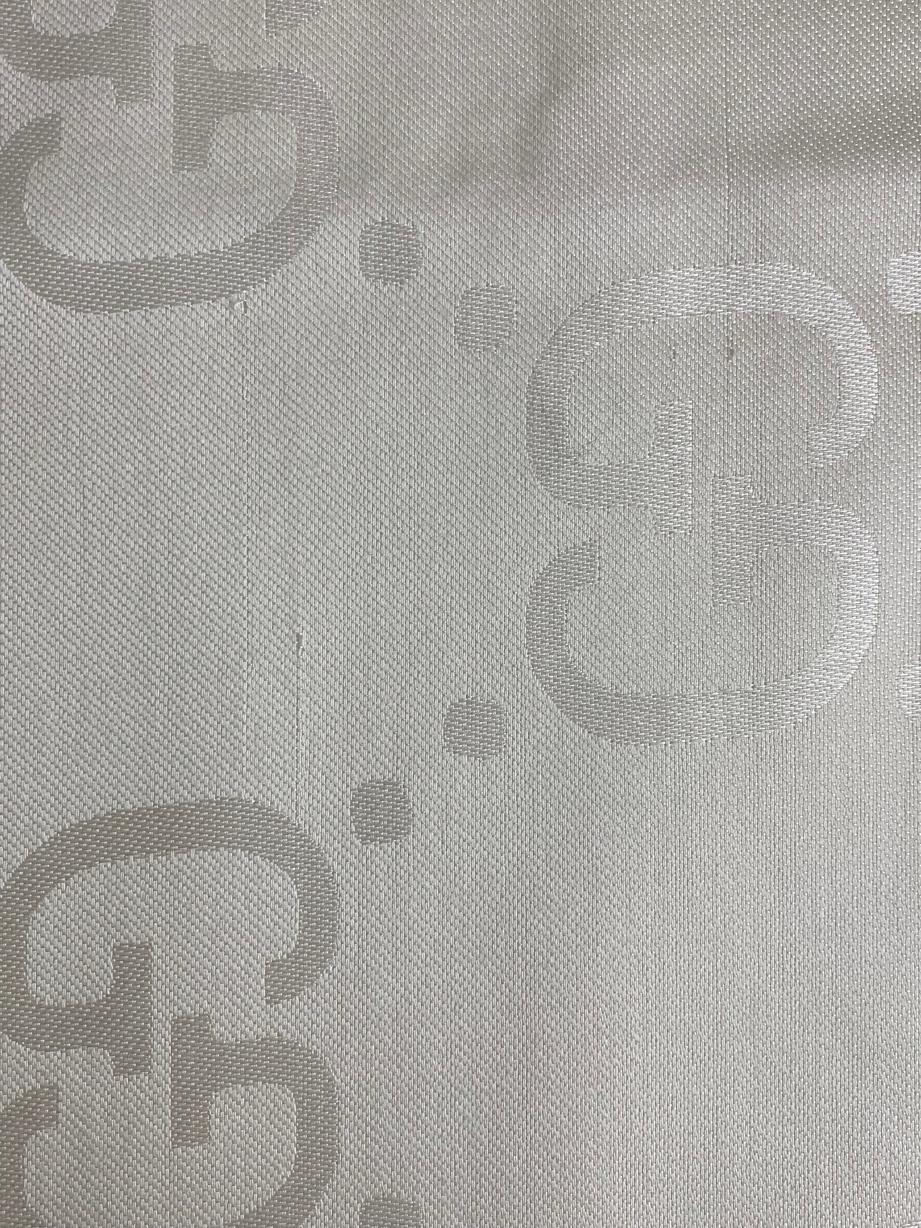 Gucci Off White GG Bamboo Scarf-Scarf-Gucci-The Closet Egypt