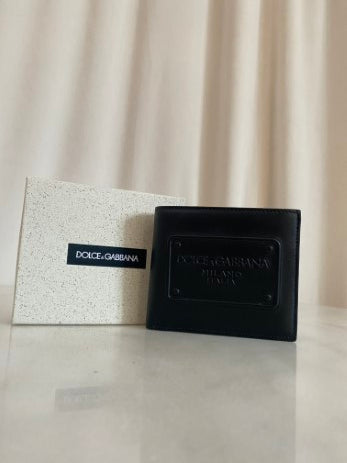 Dolce & Gabbana Black D&G Small Wallet-wallet-Dolce & Gabbana-The Closet Egypt
