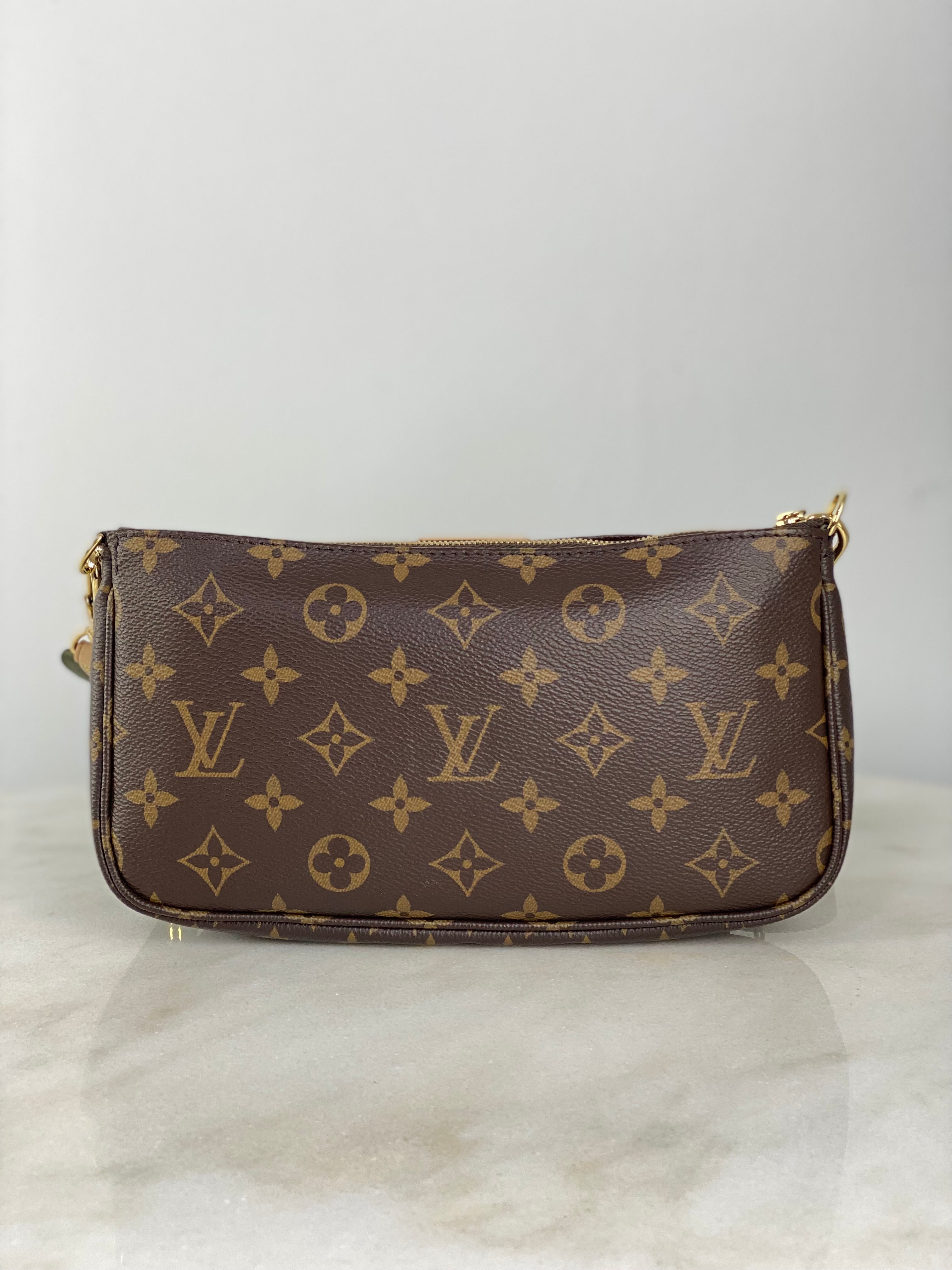 Louis Vuitton Monogram Multi Pochette with Chain