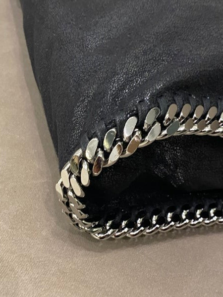 Stella Mccartney Black Falabella Tote Chain Bag-handbag-Stella Mccartney-The Closet Egypt