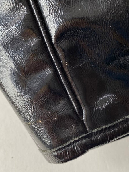 YSL Black Textured Y-Mail Tote Bag-handbag-YSL-The Closet Egypt