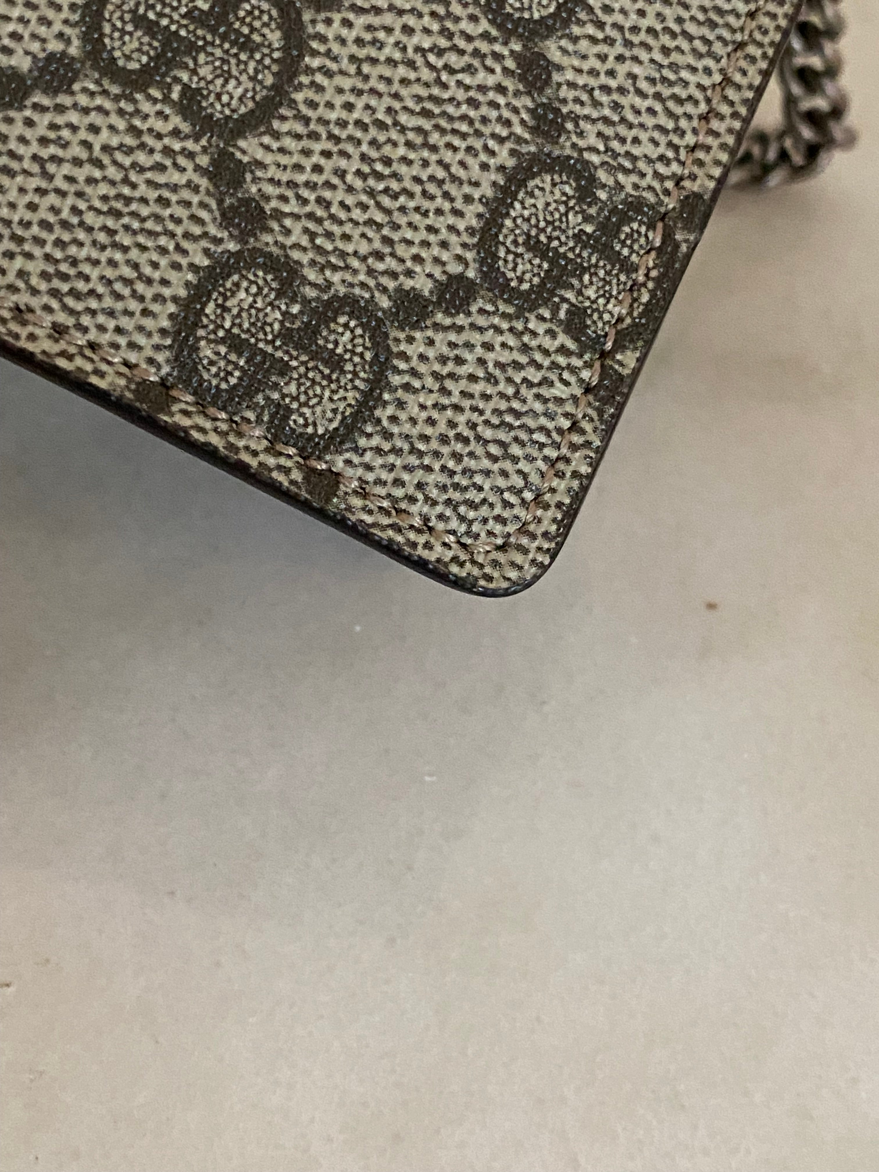 Gucci Beige Dionysus GG Supreme Super Mini Bag-handbag-Gucci-The Closet Egypt