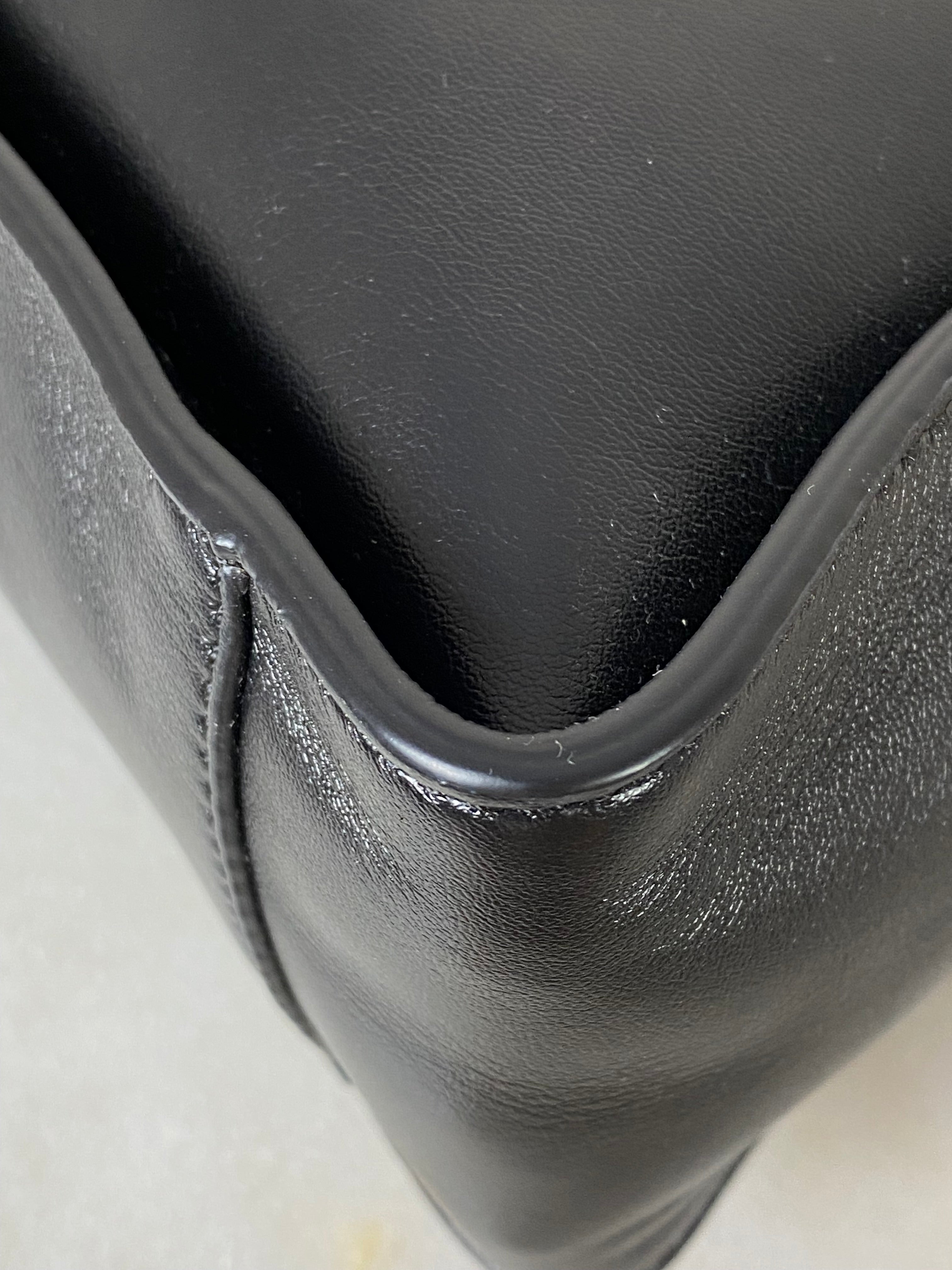 Stella Mccartney Black Logo Square Crossbody Bag W/ Strap-handbag-Stella Mccartney-The Closet Egypt