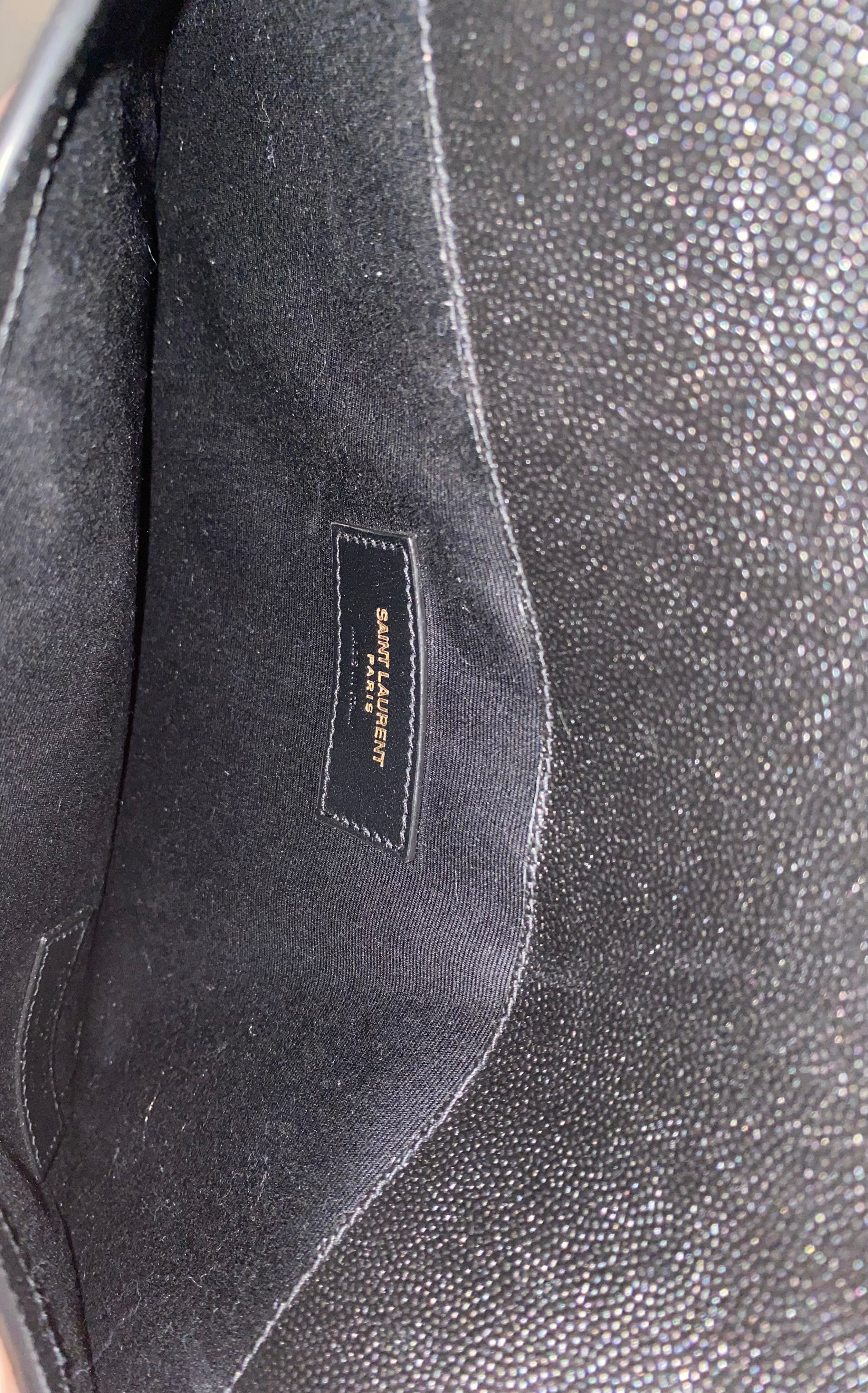 YSL Black Uptown Pouch-Pouch-YSL-The Closet Egypt