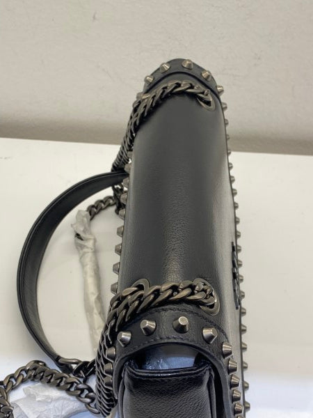 Prada Black Flap Studded Bag-handbag-Prada-The Closet Egypt