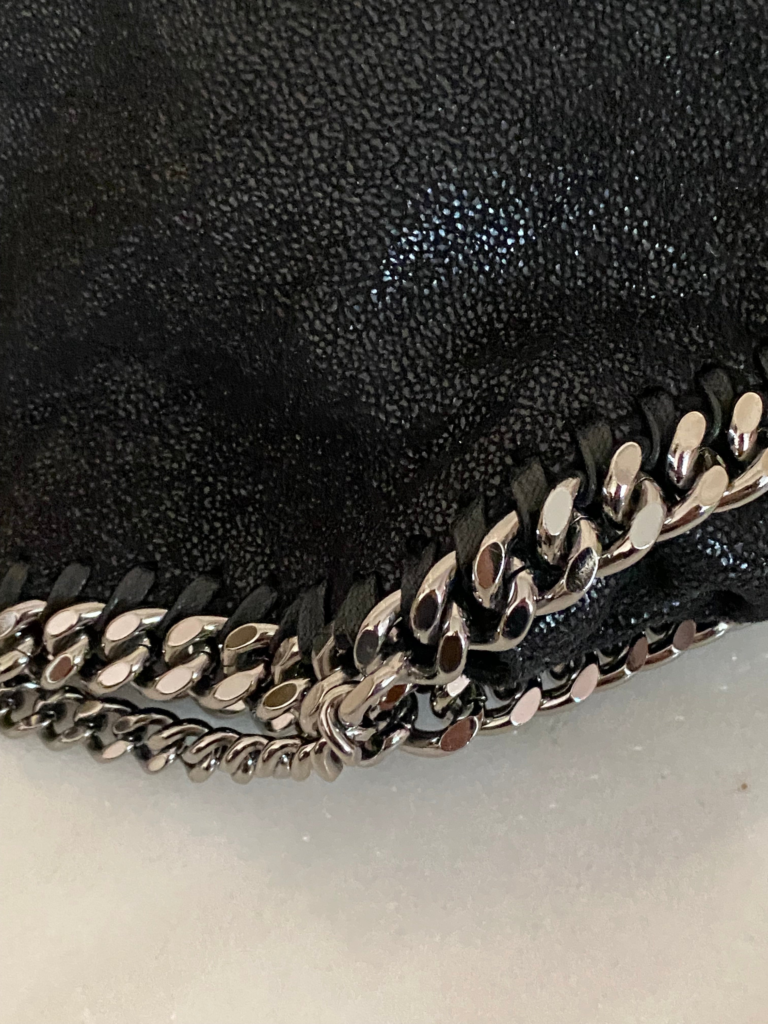 Stella Mccartney Black Falabella Mini Bag-handbag-Stella Mccartney-The Closet Egypt