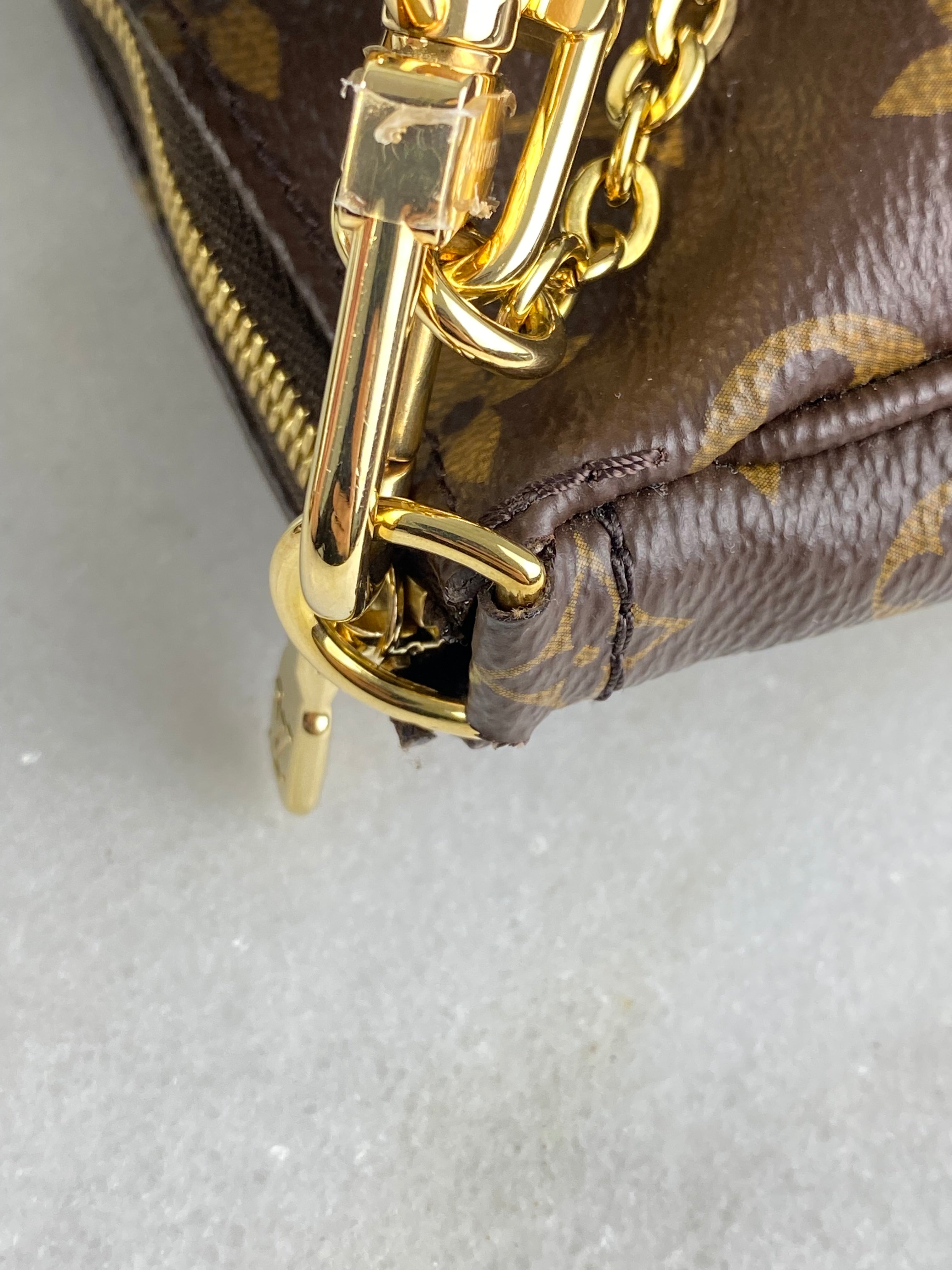 Louis Vuitton Monogram Multi Pochette with Chain