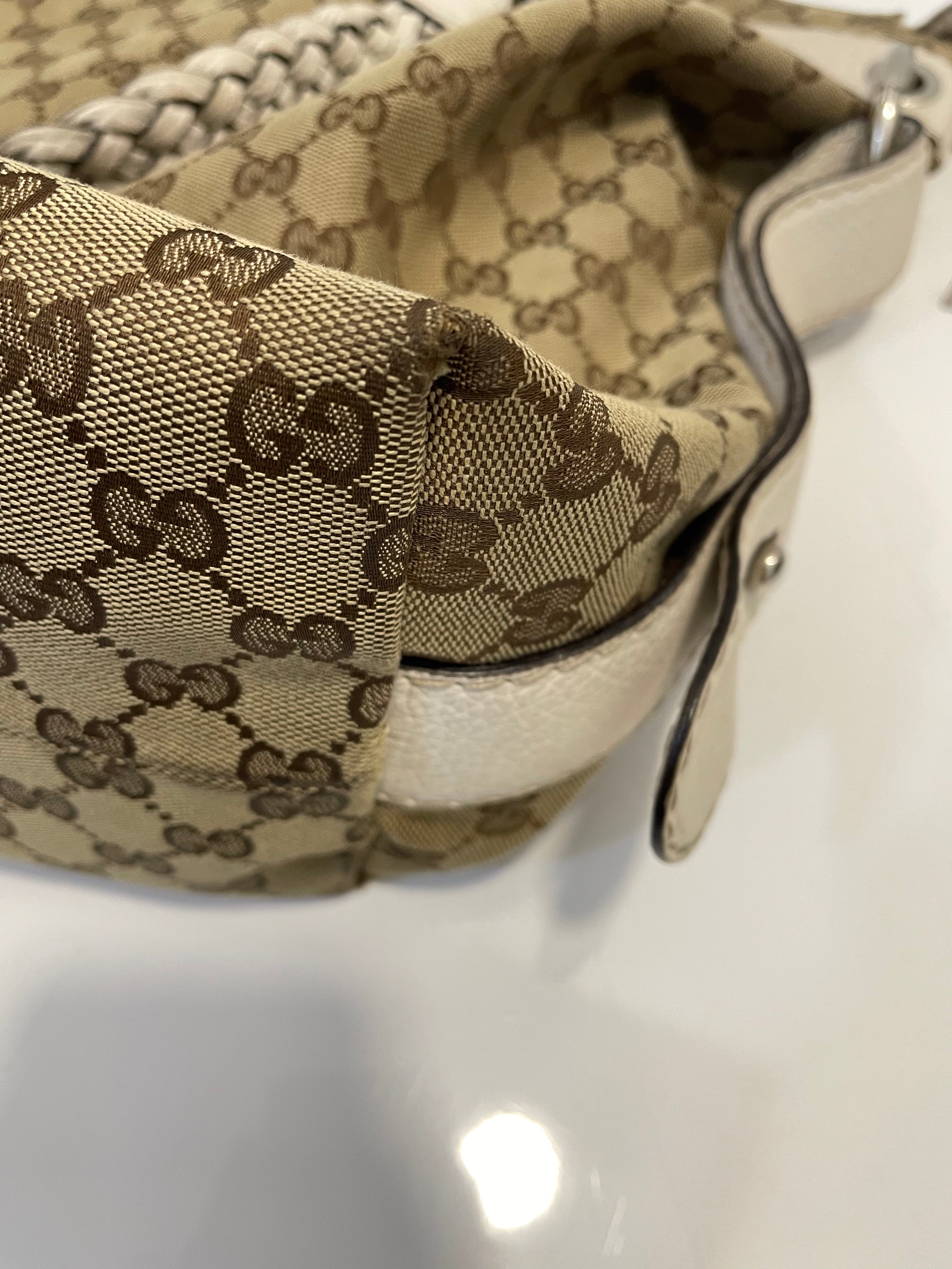 Gucci Bicolor GG Shoulder Bag-handbag-Gucci-The Closet Egypt