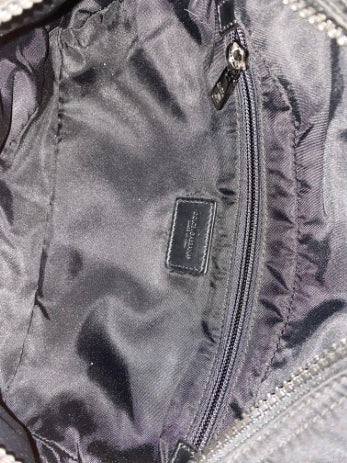 Dolce & Gabbana Black Nylon Waist Bag W/ Rubberized Logo-Waist Bag-Dolce & Gabbana-The Closet Egypt