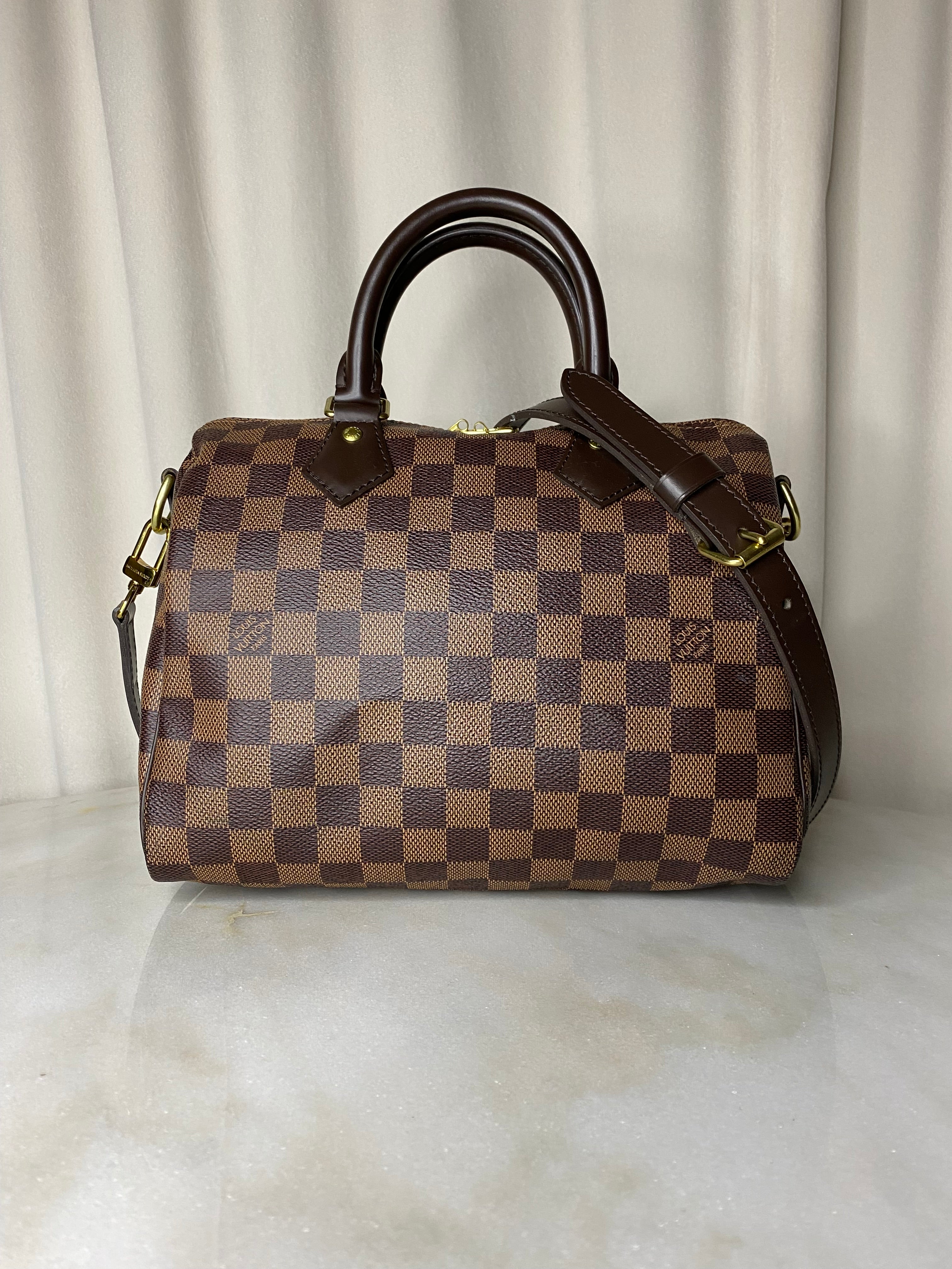 Louis Vuitton Damier Ebene Bandouliere Speedy Bag