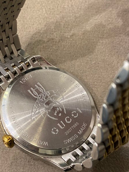 Gucci Stainless Steel Yellow Gold G-Timeless Bee 36mm Watch-Watch-Gucci-The Closet Egypt