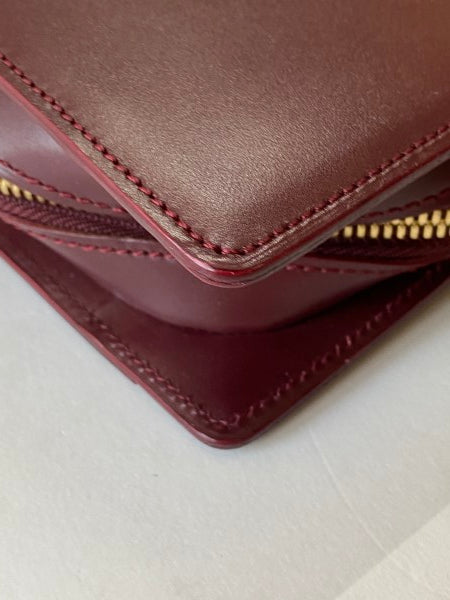 Cartier Dark Red Clutch-Clutch-Cartier-The Closet Egypt