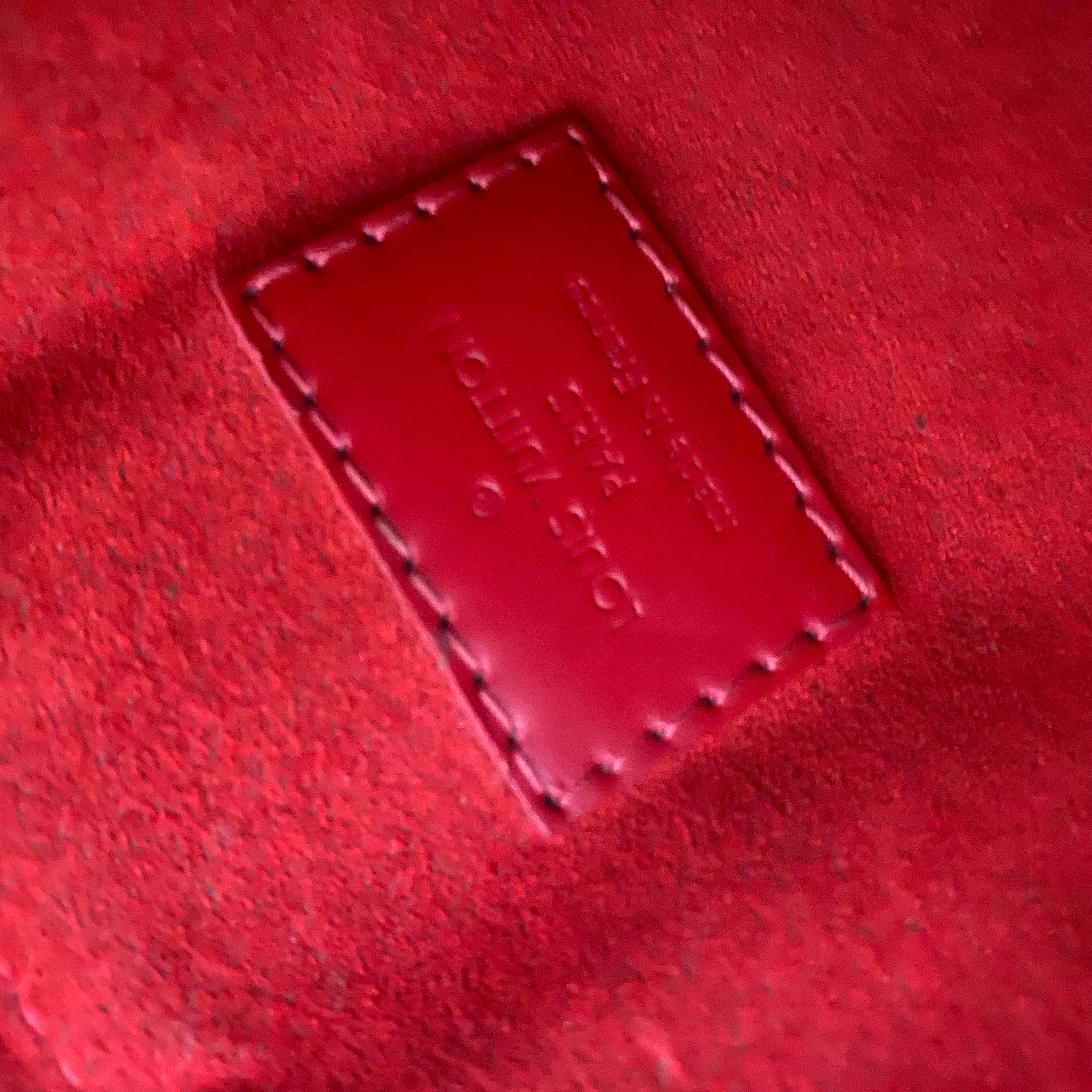 Louis Vuitton Damier Ebene Ballerine Caissa Chain Shoulder Bag-handbag-Louis Vuitton-The Closet Egypt