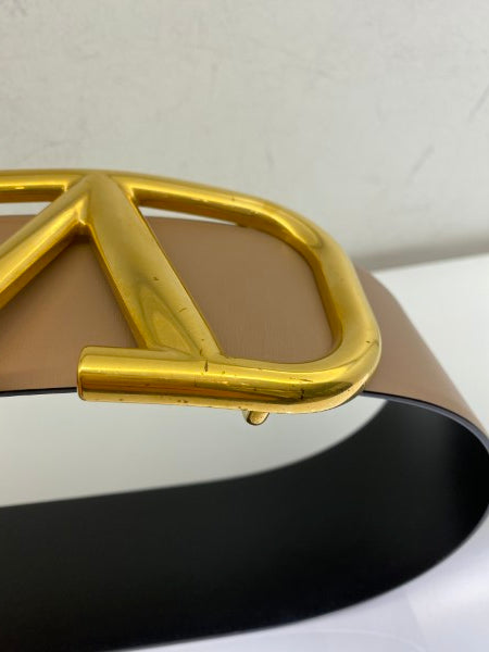 Valentino Bicolor Reversible Vlogo Signature Belt 32-Belt-Valentino-The Closet Egypt