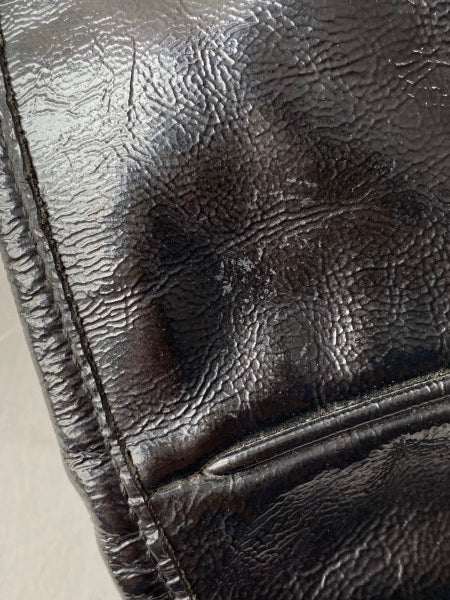 YSL Black Textured Y-Mail Tote Bag-handbag-YSL-The Closet Egypt