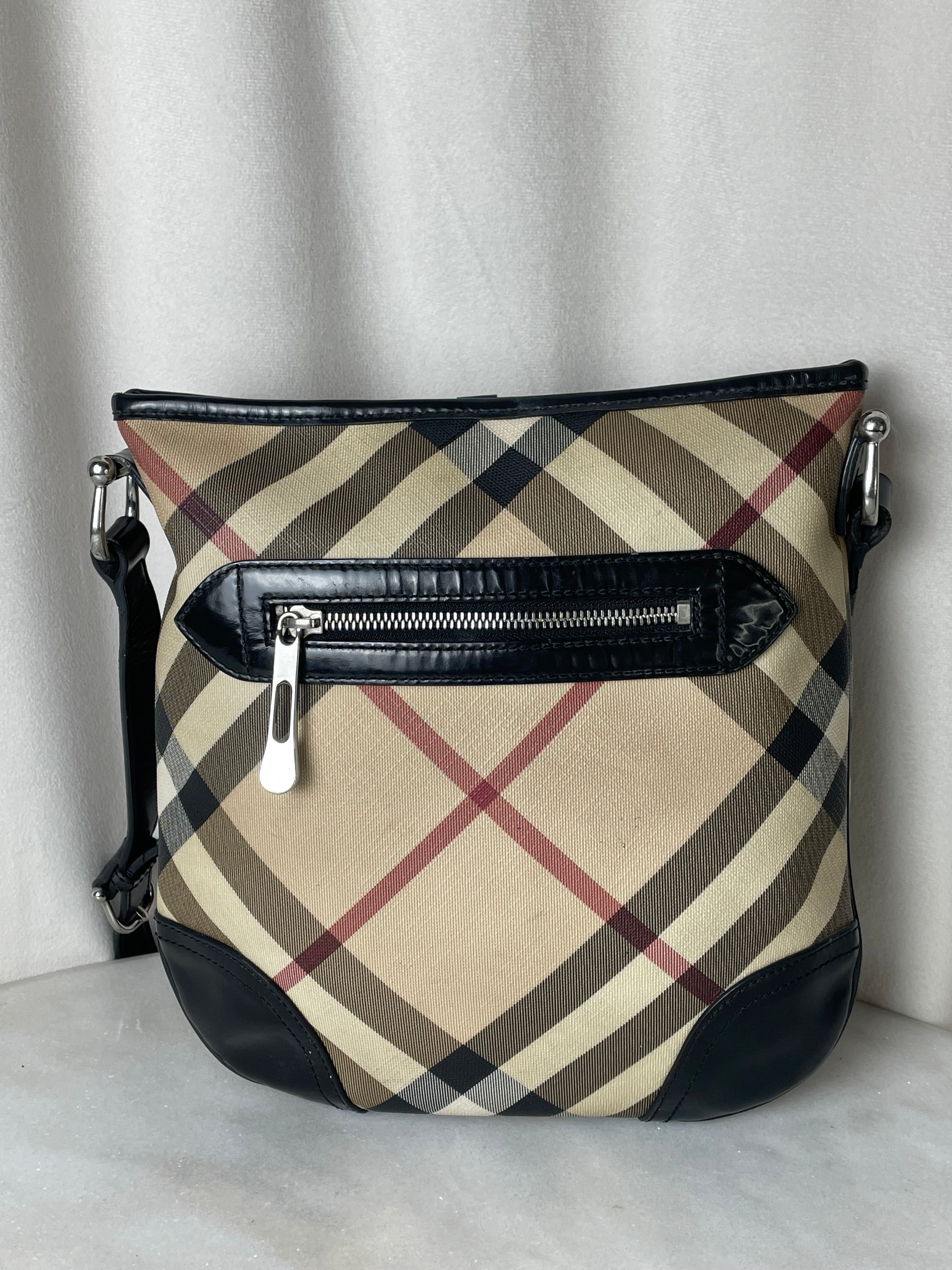 Burberry Nova Check Black Crossbody Bag-handbag-Burberry-The Closet Egypt