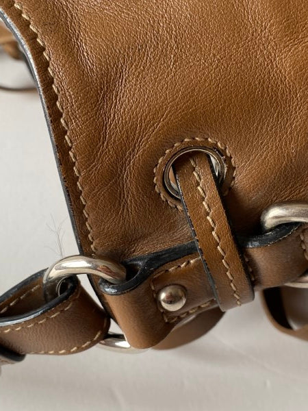 Prada Camel Fringe Bucket Bag-handbag-Prada-The Closet Egypt