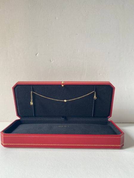 Cartier 18K Yellow Gold Diamond Damour Bracelet-Bracelet-Cartier-The Closet Egypt