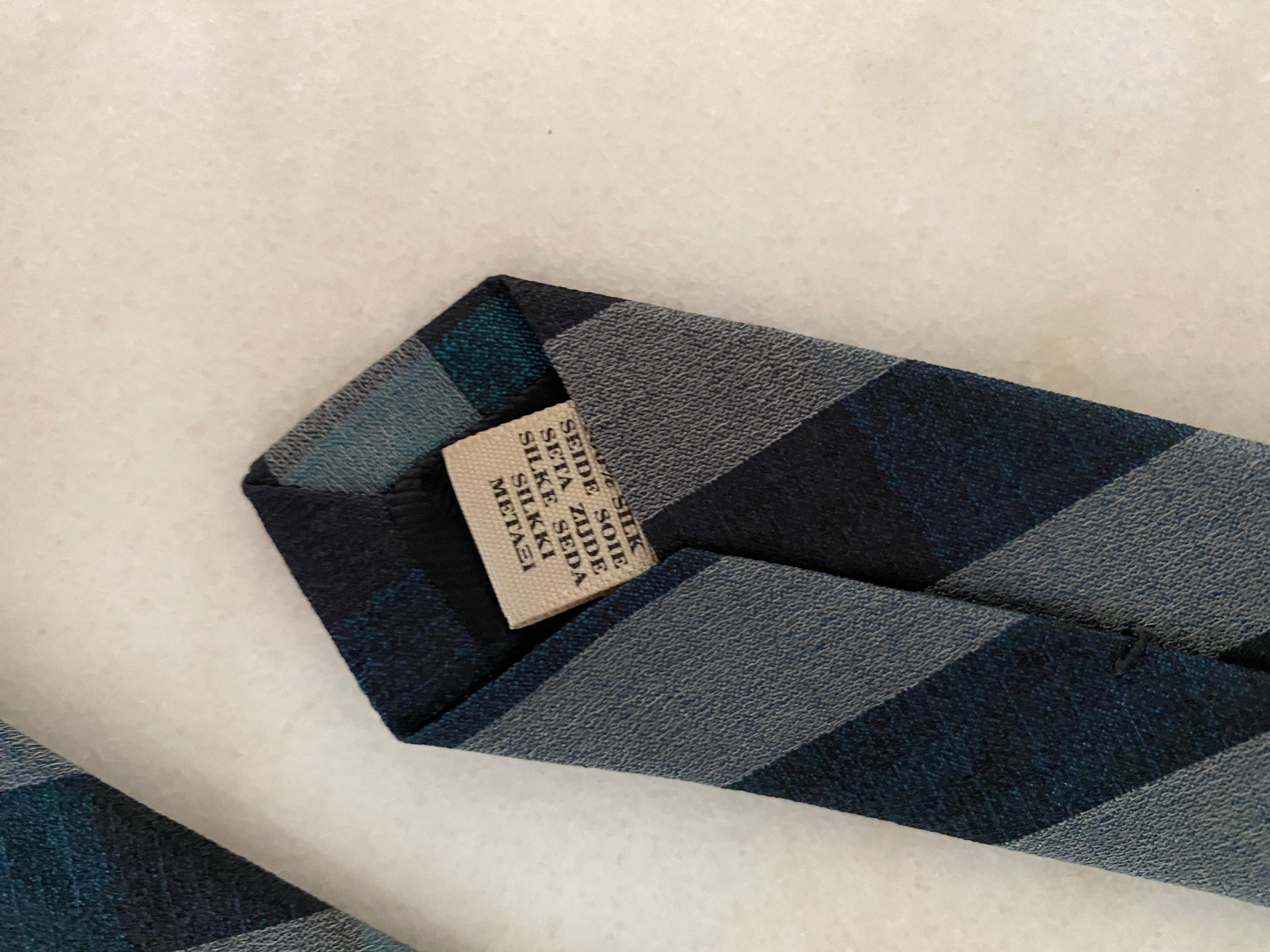 Burberry Bicolor Neck Tie-Neck Tie-Burberry-The Closet Egypt