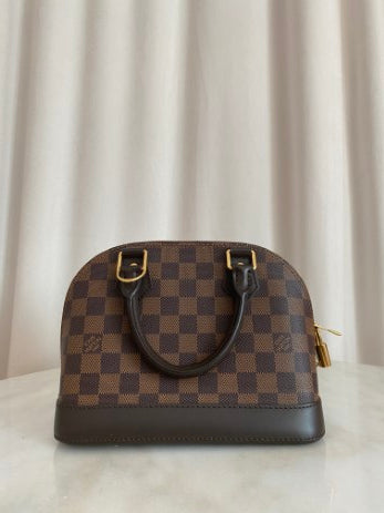 Louis Vuitton Damier Ebene Alma BB Bag-handbag-Louis Vuitton-The Closet Egypt