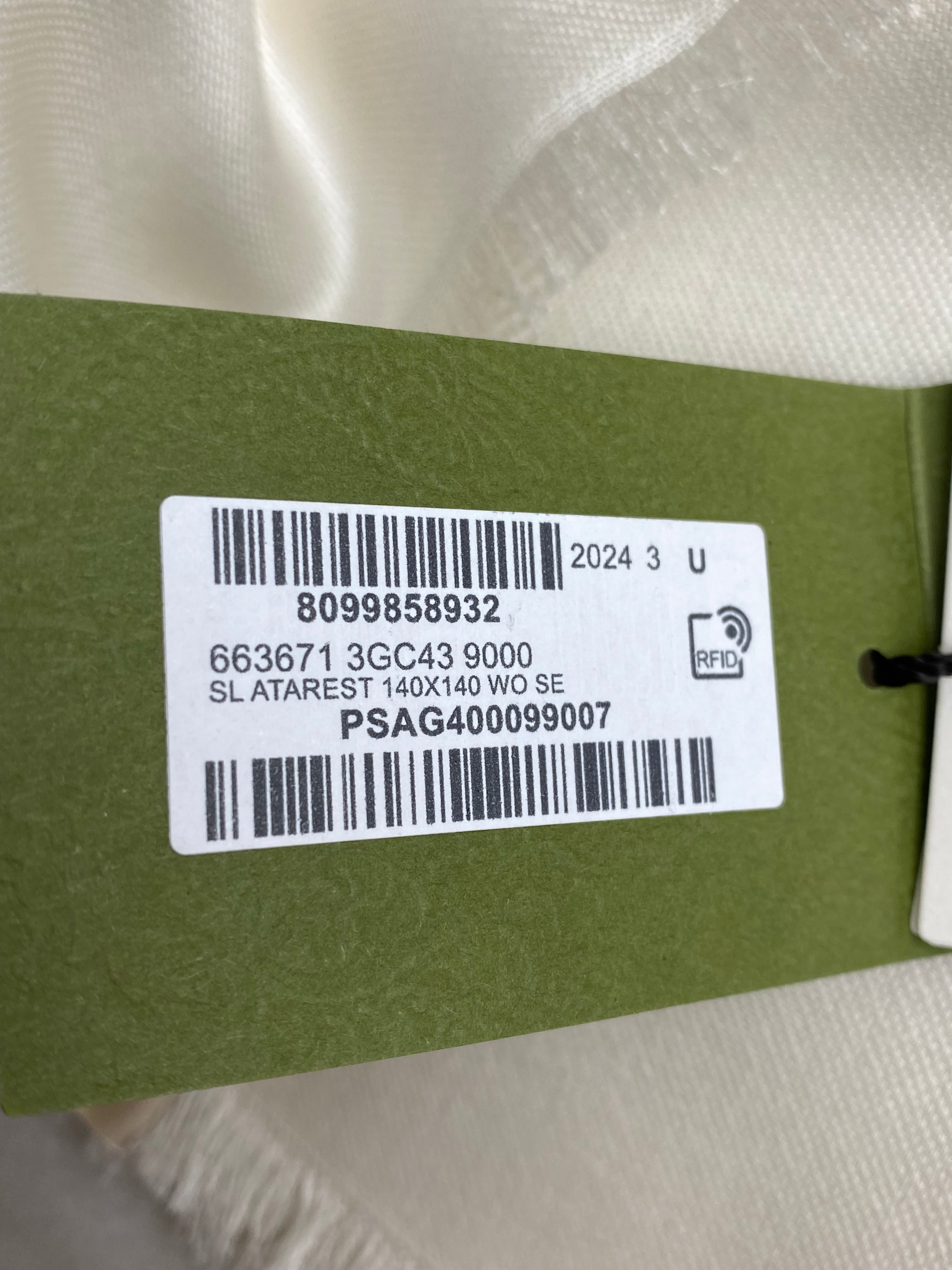 Gucci Off White GG Bamboo Scarf-Scarf-Gucci-The Closet Egypt