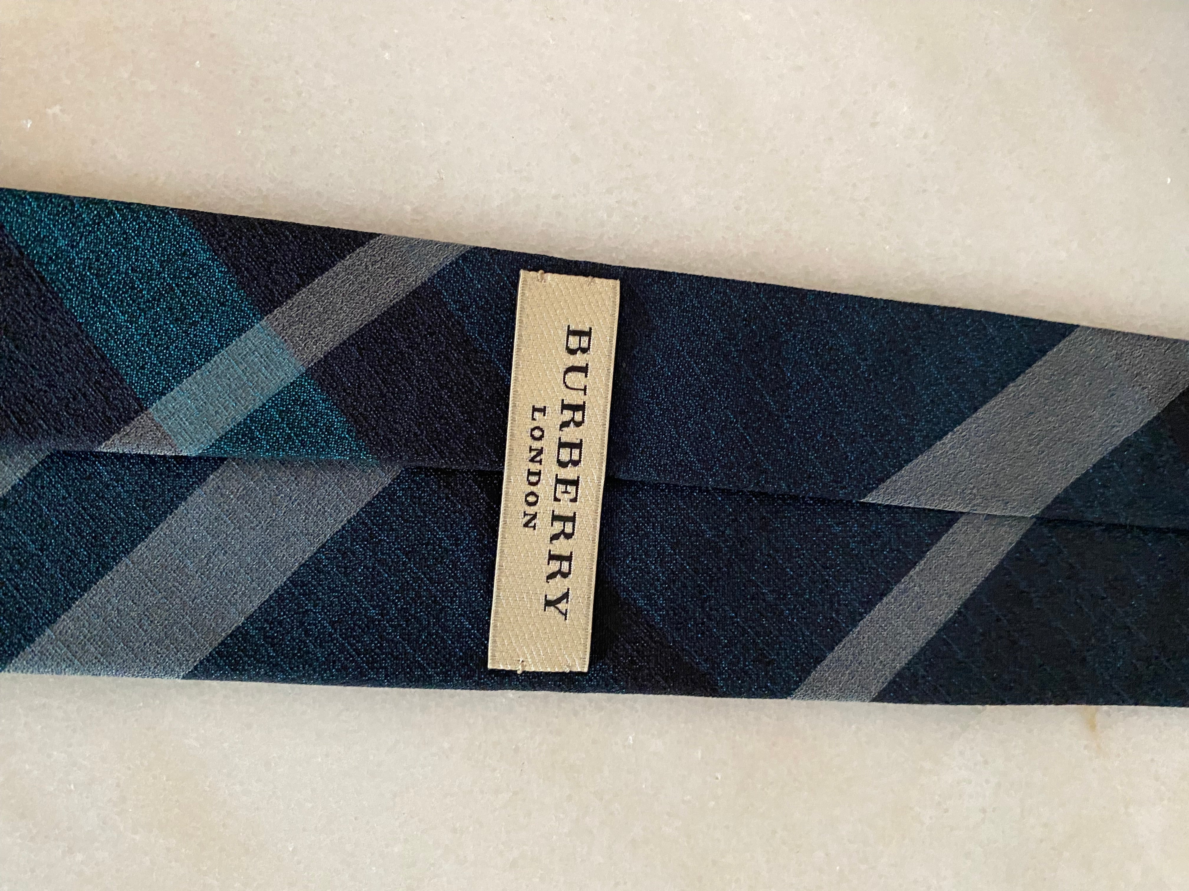 Burberry Bicolor Neck Tie-Neck Tie-Burberry-The Closet Egypt