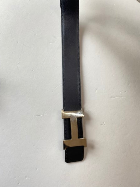 Hermes Black H Logo Belt-Belt-Hermes-The Closet Egypt