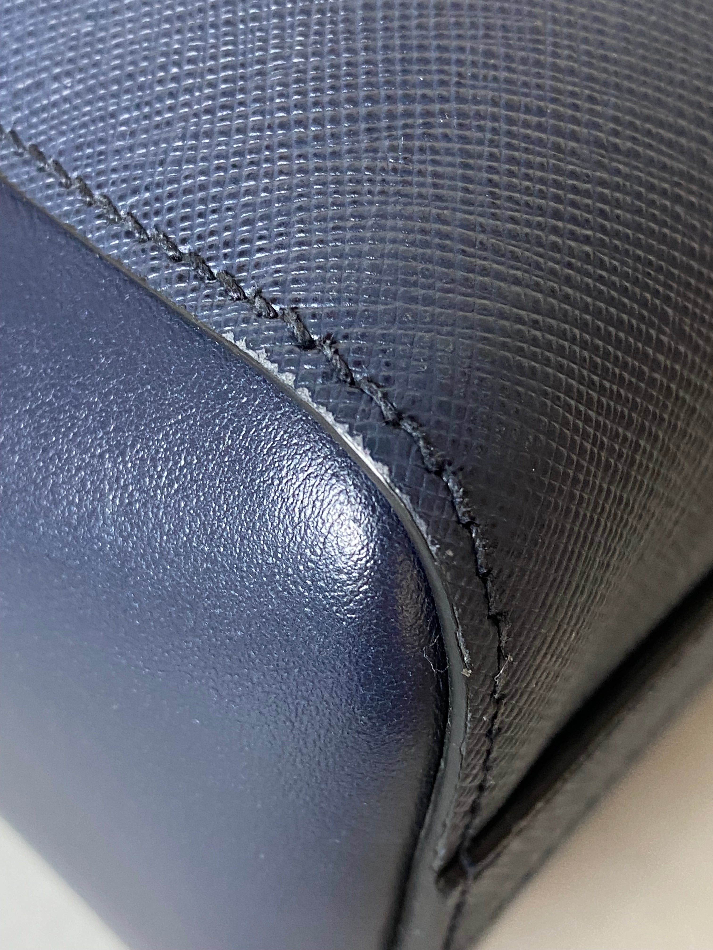 Prada Navy Tote Bag-handbag-Prada-The Closet Egypt