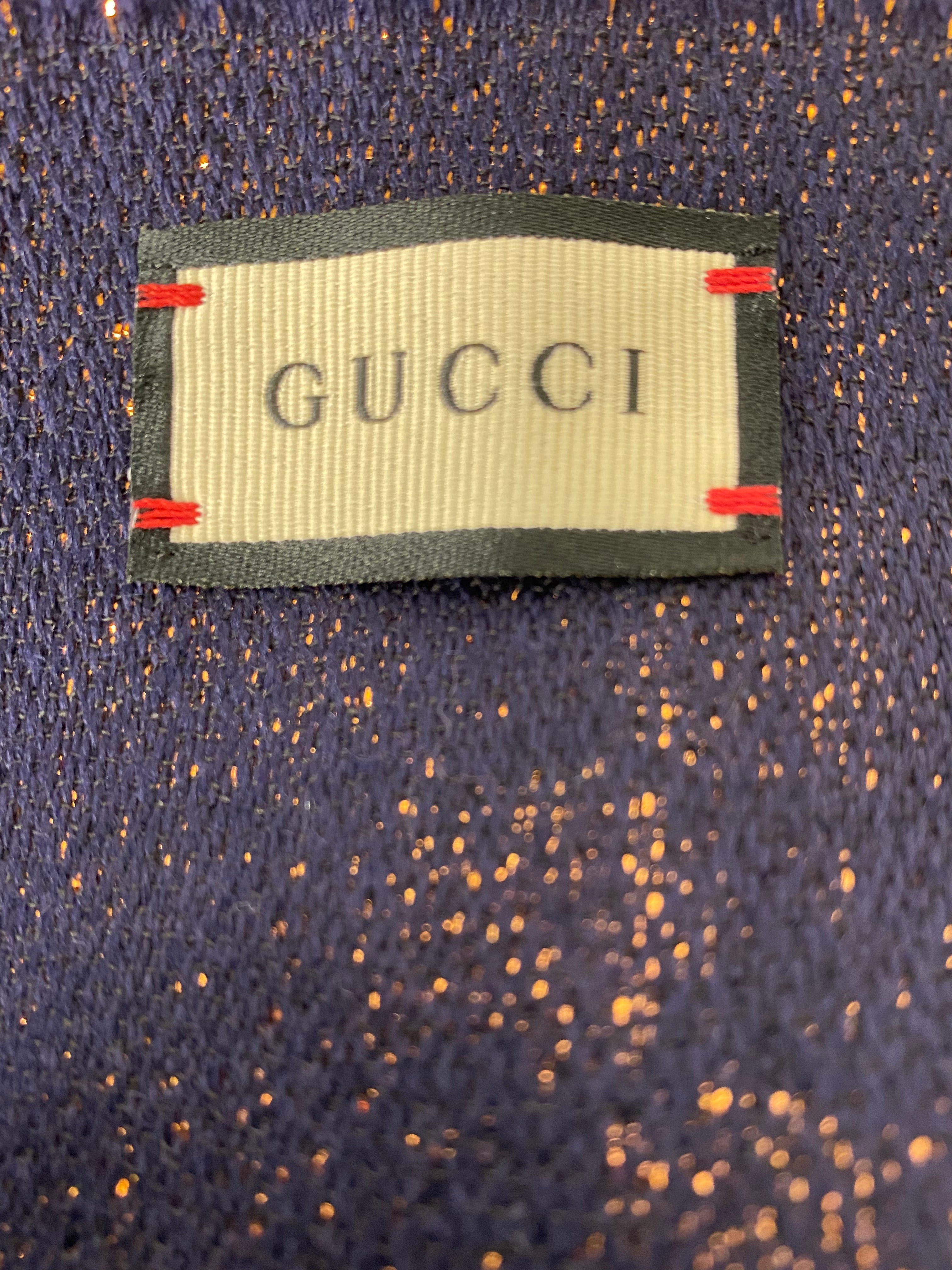 Gucci Bicolor GG Wool Scarf-Scarf-Gucci-The Closet Egypt