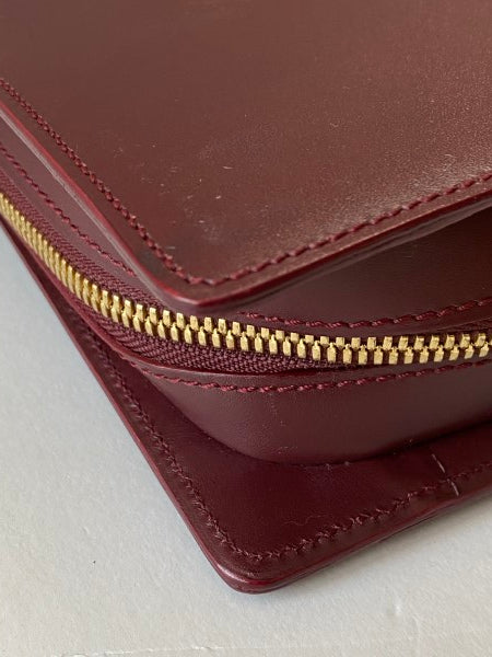 Cartier Dark Red Clutch-Clutch-Cartier-The Closet Egypt