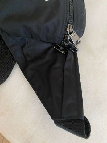 Dolce & Gabbana Black Nylon Waist Bag W/ Rubberized Logo-Waist Bag-Dolce & Gabbana-The Closet Egypt