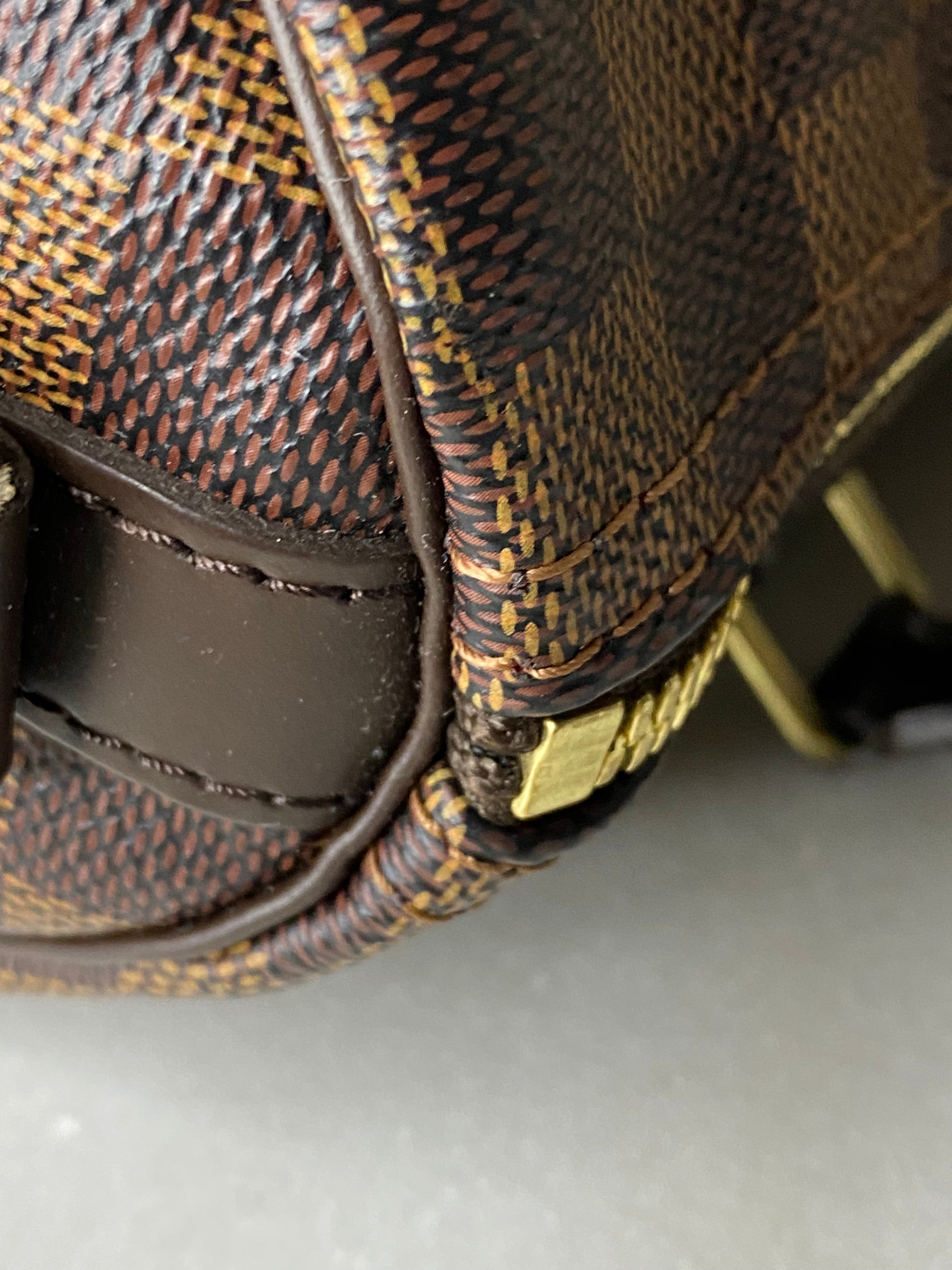 Louis Vuitton Damier Ebene Bandouliere Speedy Bag