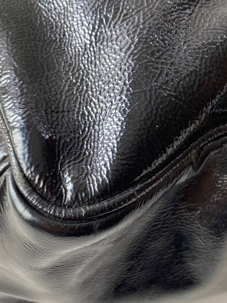 YSL Black Textured Y-Mail Tote Bag-handbag-YSL-The Closet Egypt