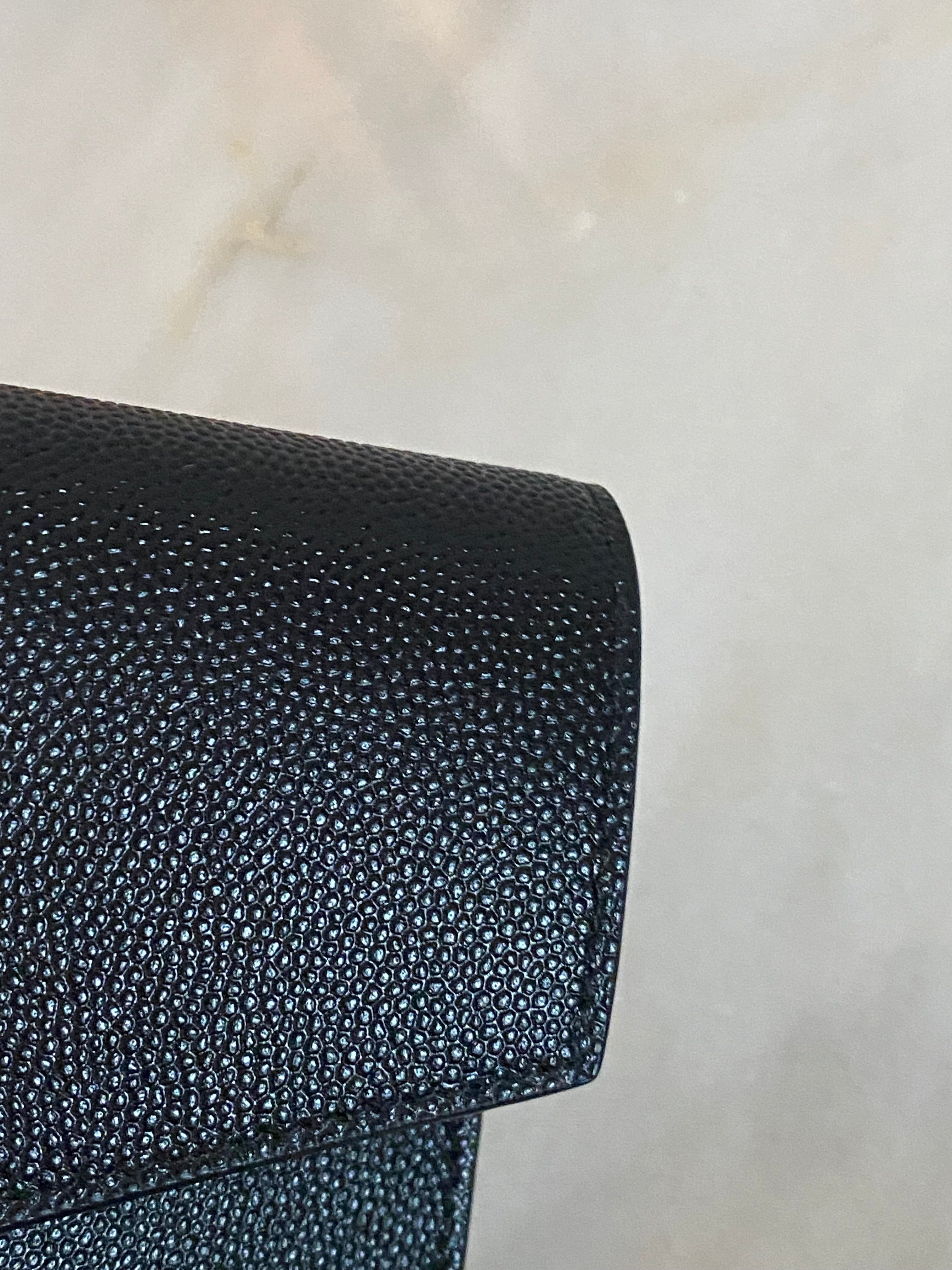 YSL Black Uptown Pouch-Pouch-YSL-The Closet Egypt