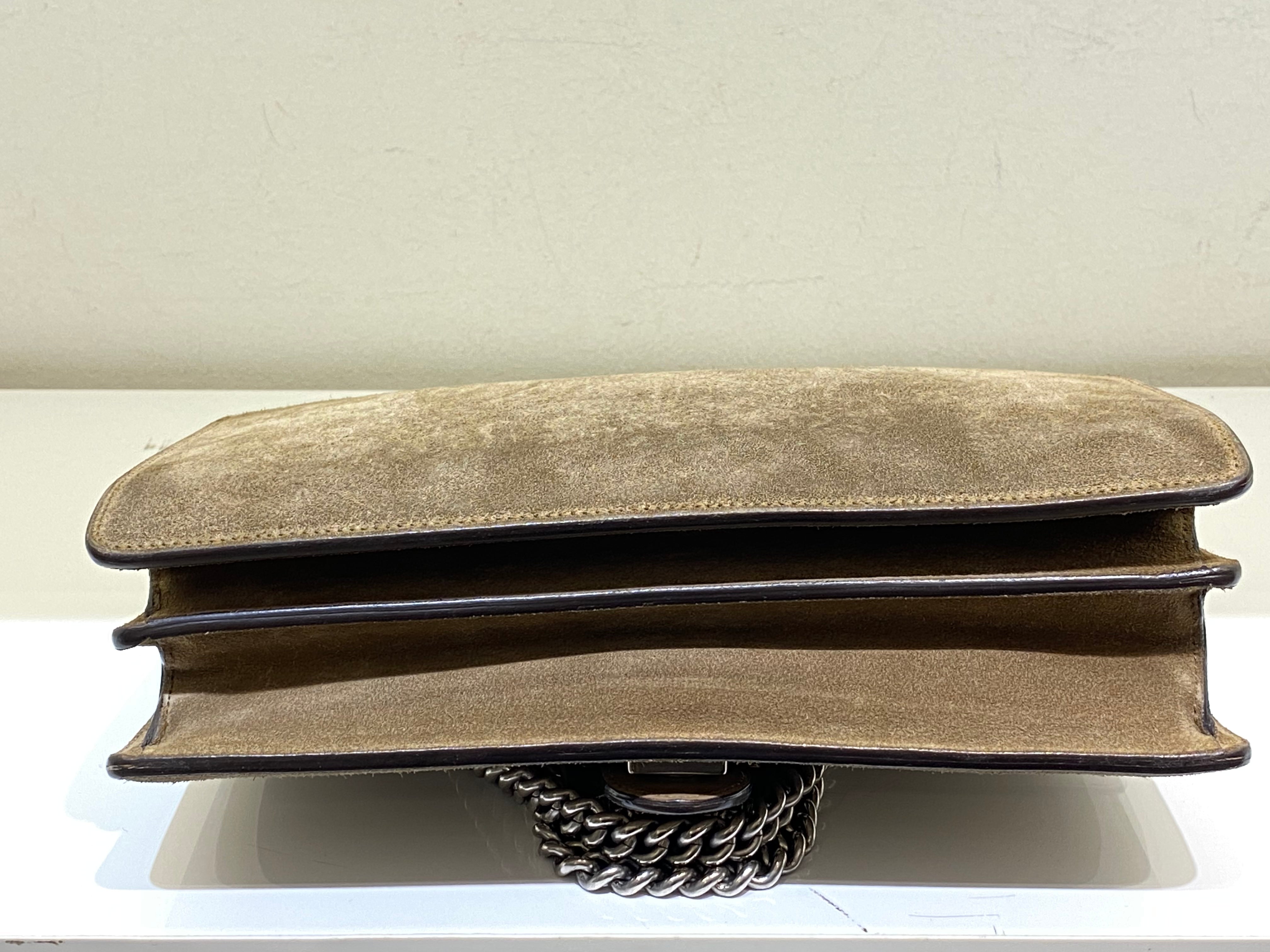 Gucci Beige Velvet Dionysus Bag-handbag-Gucci-The Closet Egypt