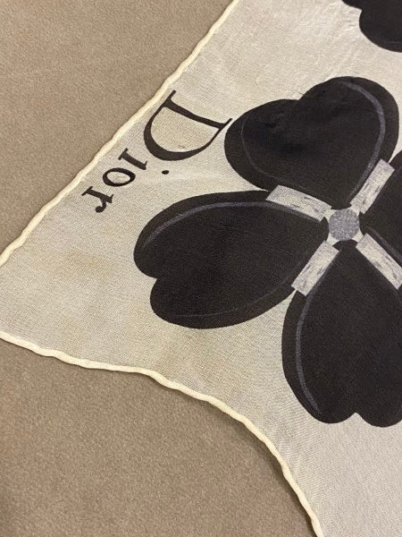 Christian Dior Bicolor Rectangular Scarf-Scarf-Christian Dior-The Closet Egypt