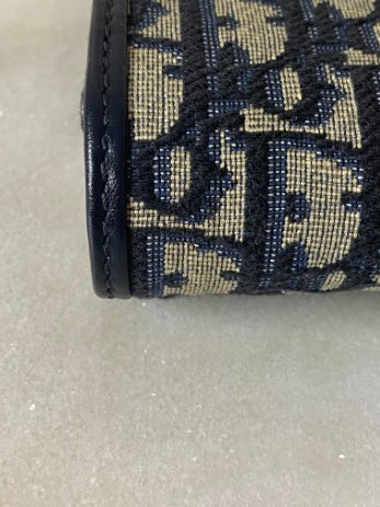 Christian Dior Blue Bobby East West Pouch-Pouch-Christian Dior-The Closet Egypt