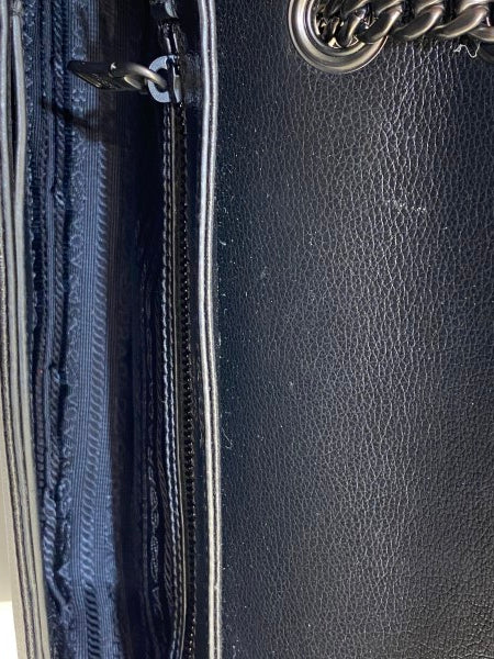 Prada Black Flap Studded Bag-handbag-Prada-The Closet Egypt