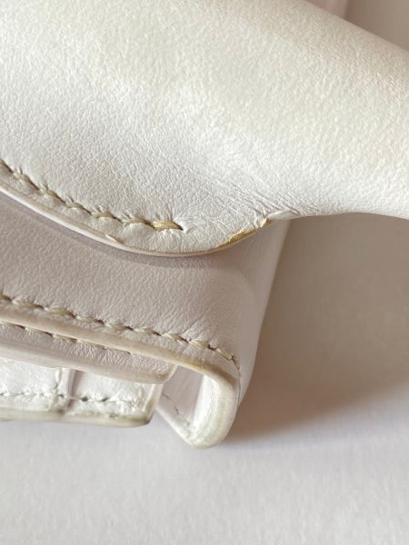 Jacquemus White Top Handle Bag-handbag-Jacquemus-The Closet Egypt