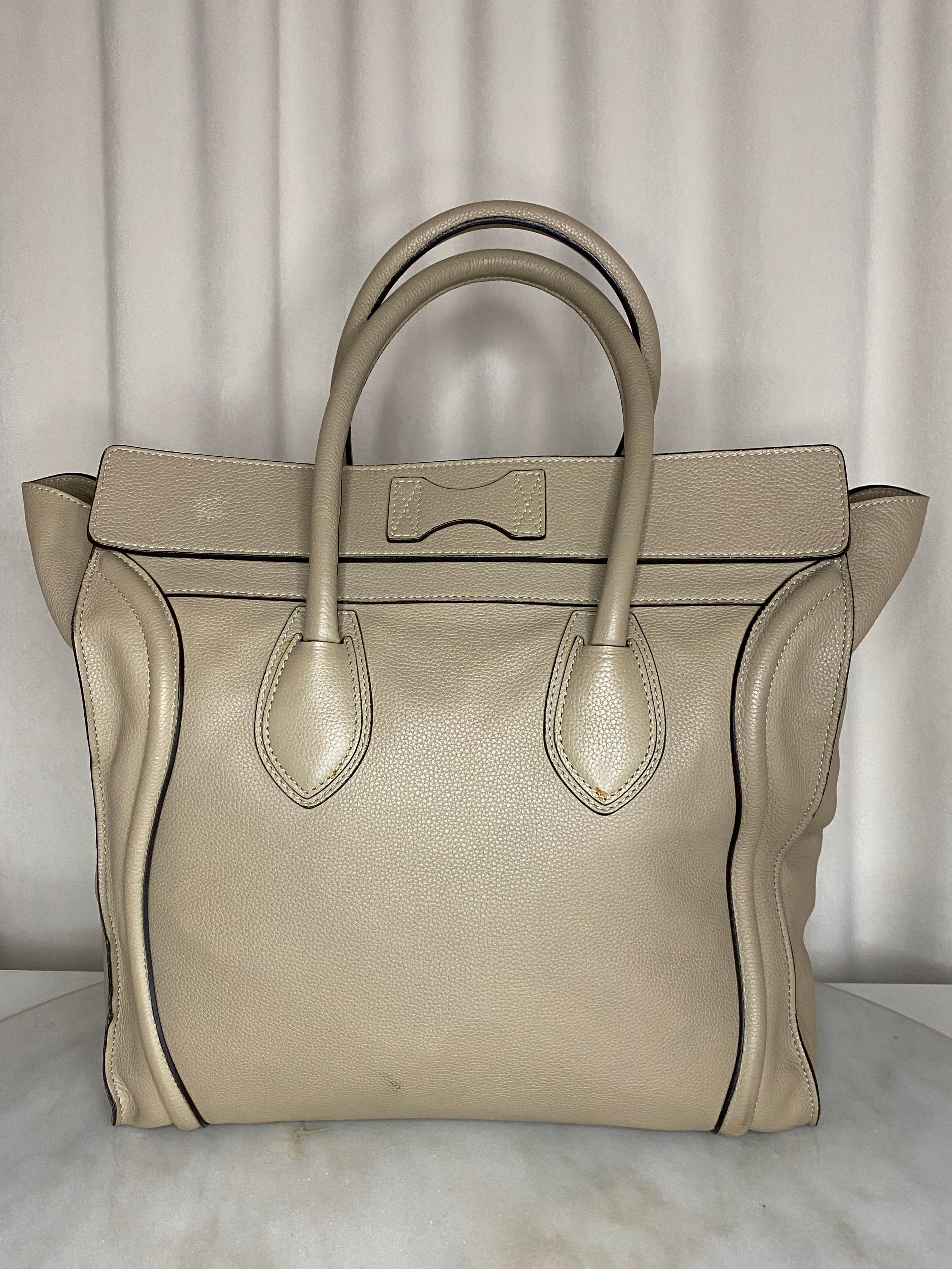 Celine Beige Medium Luggage Bag-handbag-Celine-The Closet Egypt