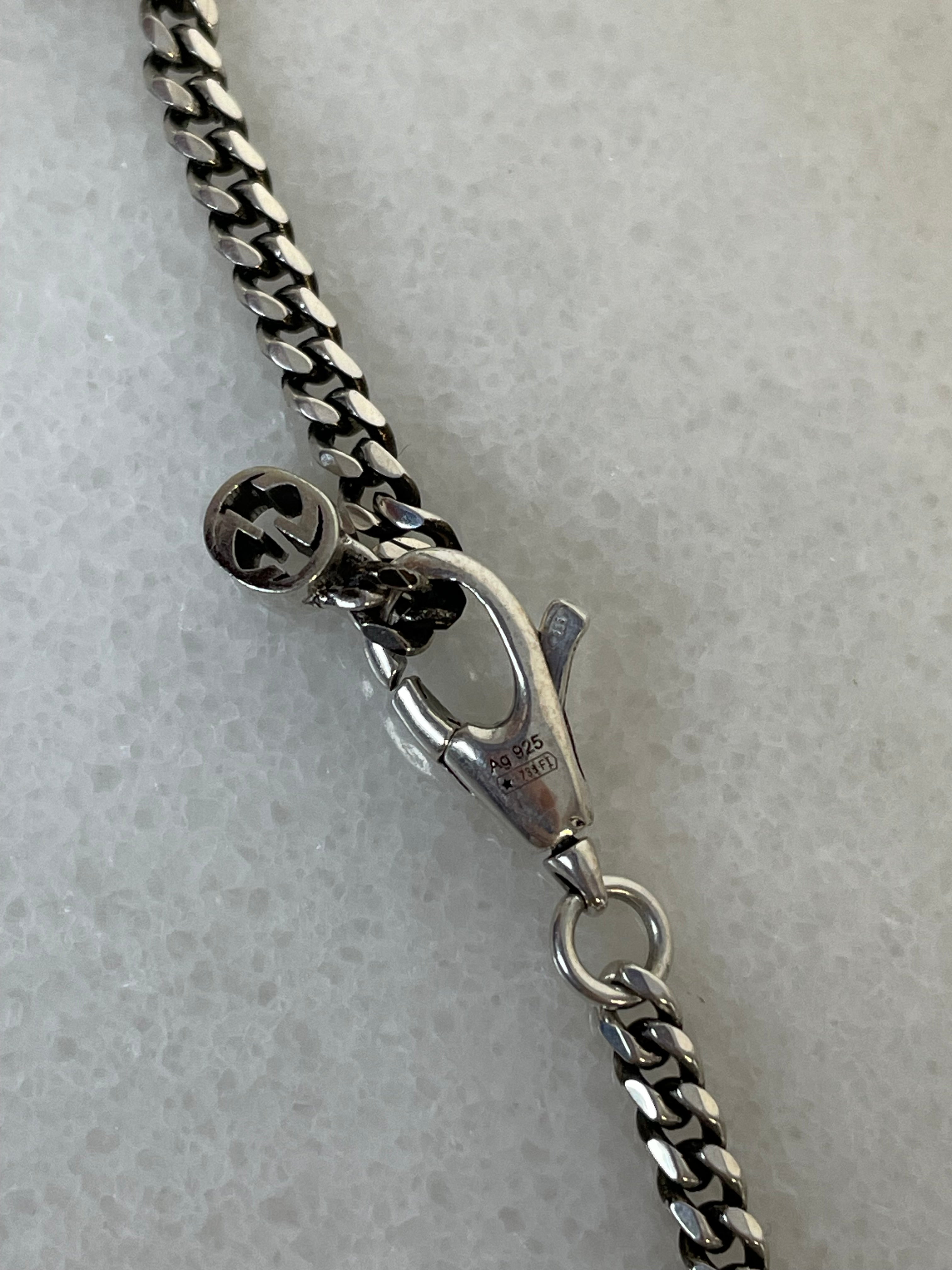 Gucci Black Interlocking Necklace-Necklaces-Gucci-The Closet Egypt