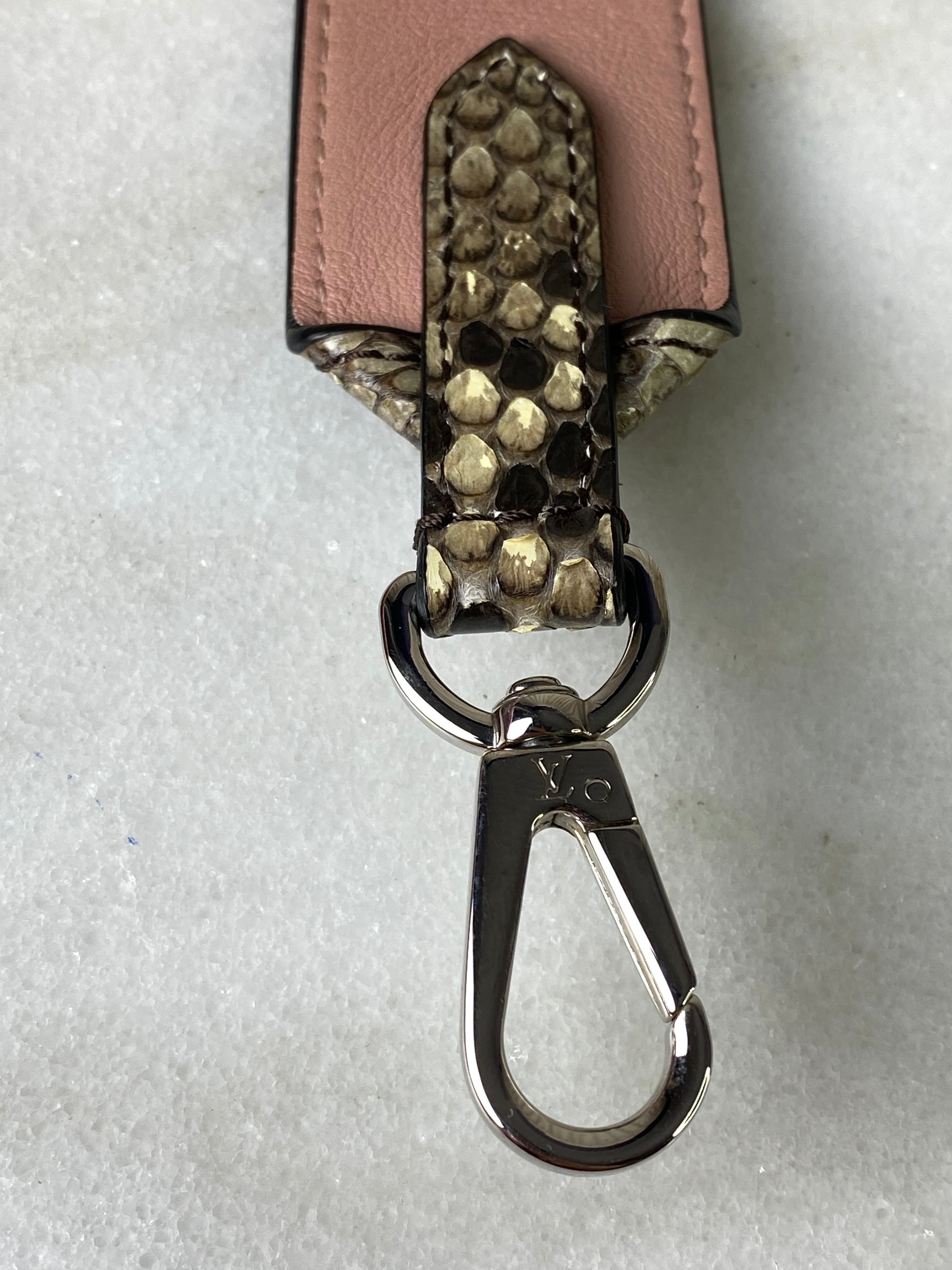 Louis Vuitton Bicolor Python Bandouliere Strap Bag-Bag Strap-Louis Vuitton-The Closet Egypt